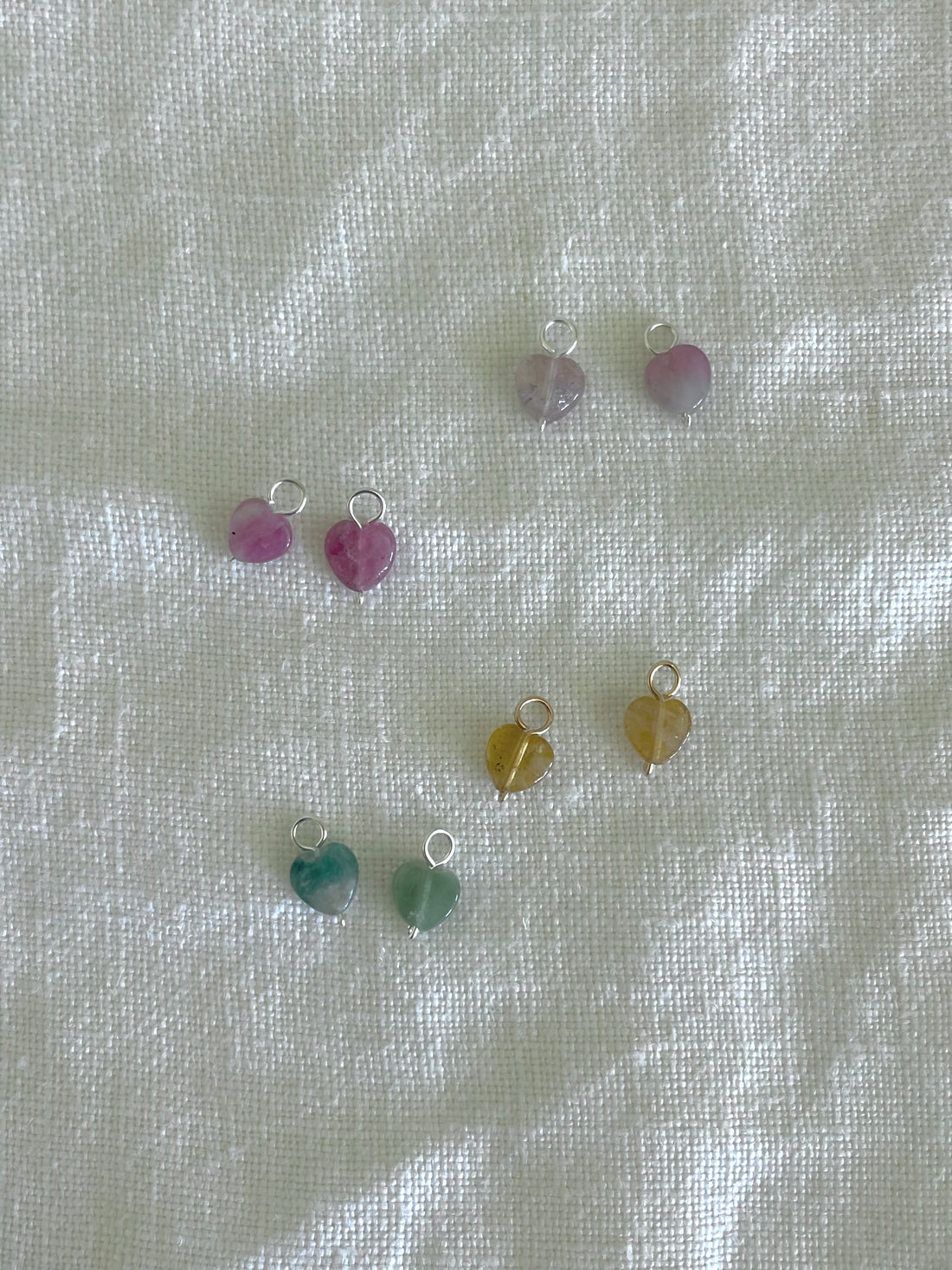 CHARMS Tourmaline Mini Hearts