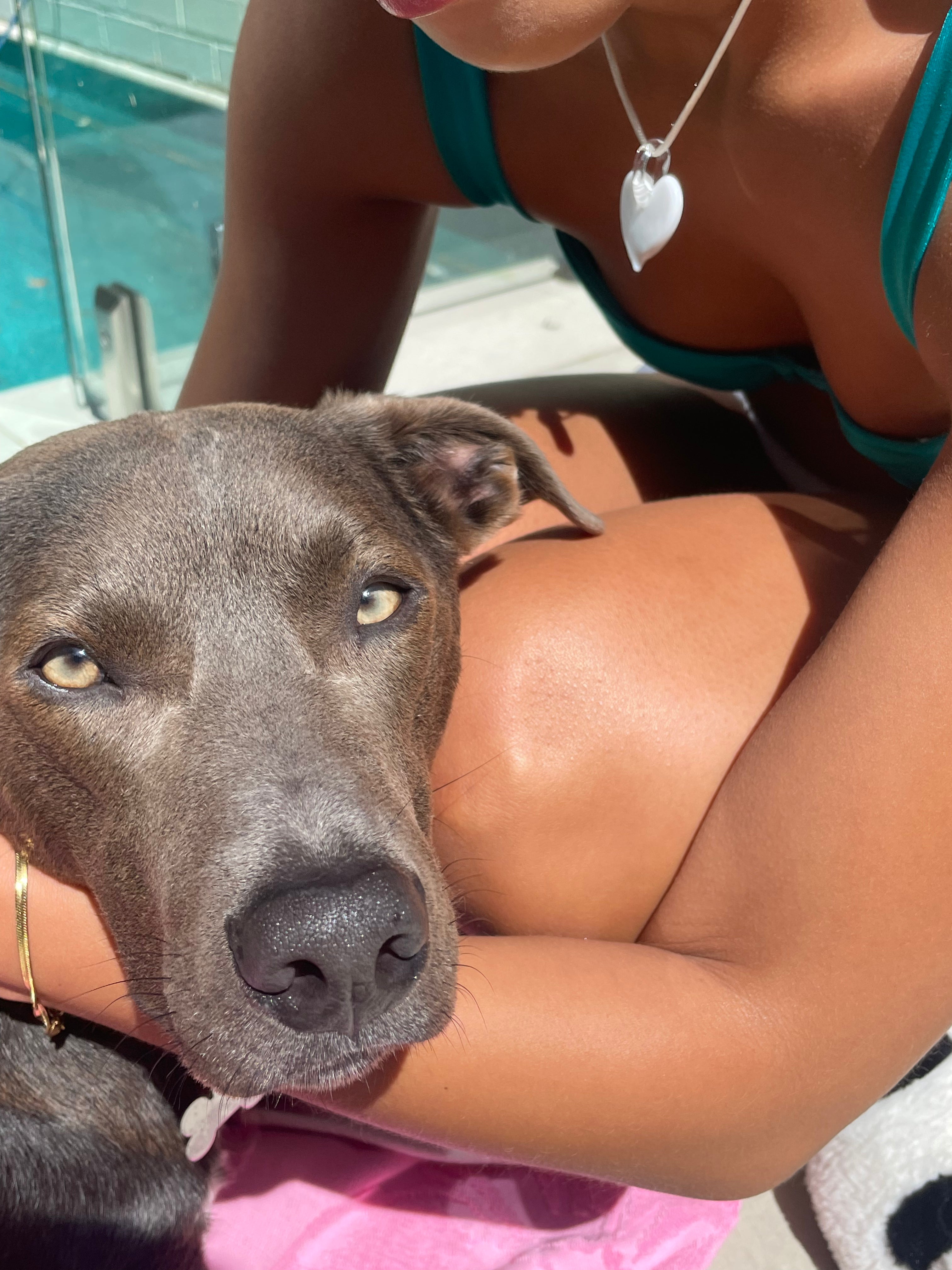 Chunky Italian HANDMADE Heart Necklaces