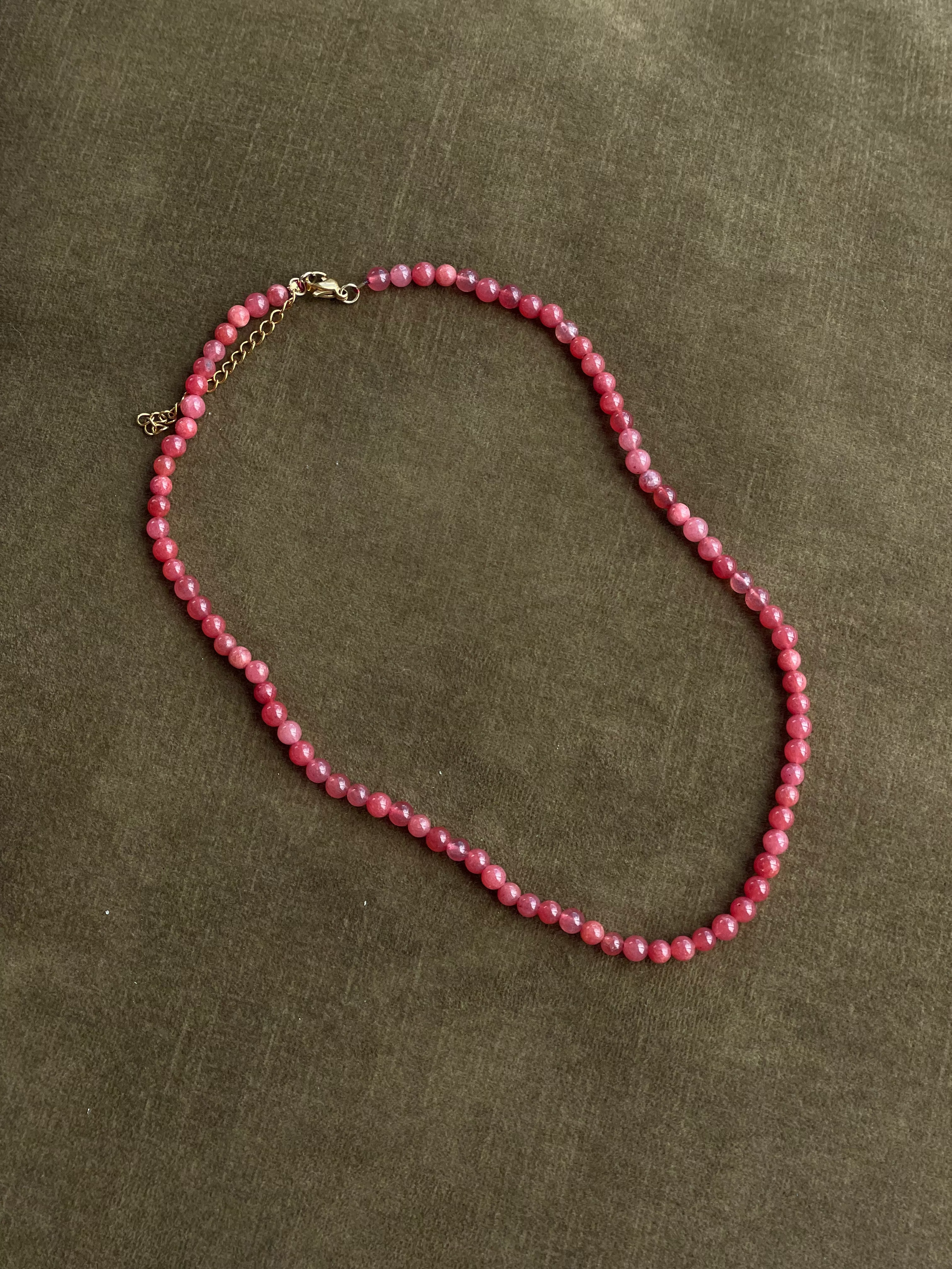ONE-OFF Rhubarb Necklace