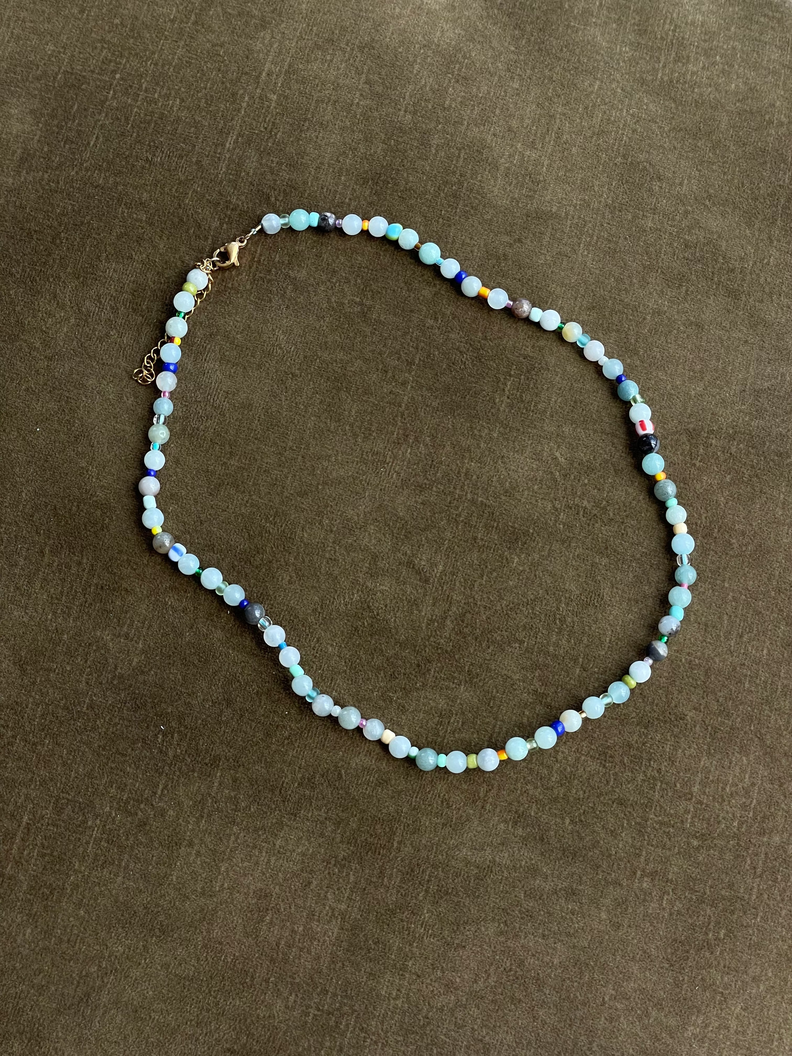 ONE-OFF Seafoam Multi Necklace