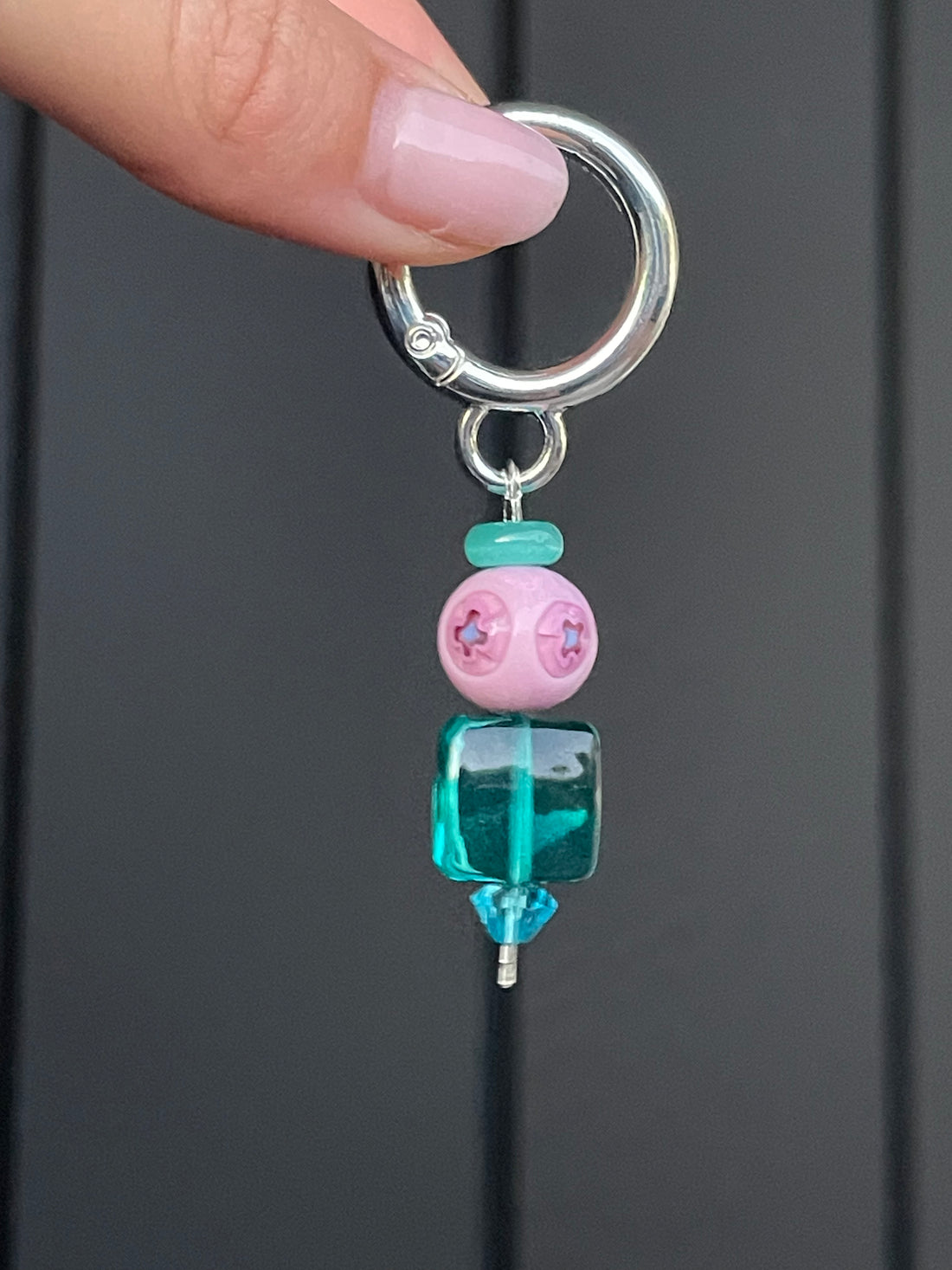 ONE-OFF Limited Edition Keychains | Pink Aqua