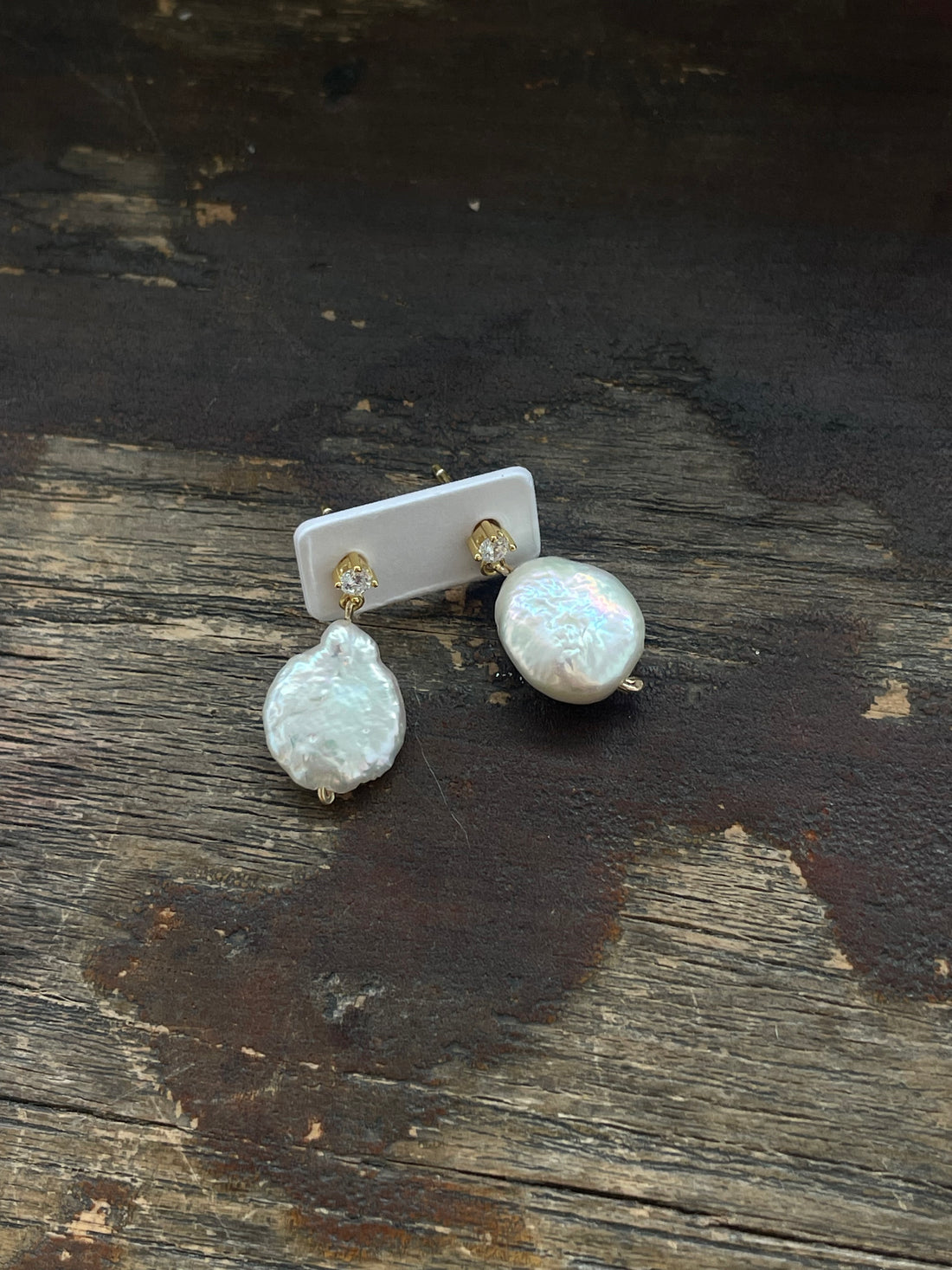 ONE-OFF Pearl Studs β¨