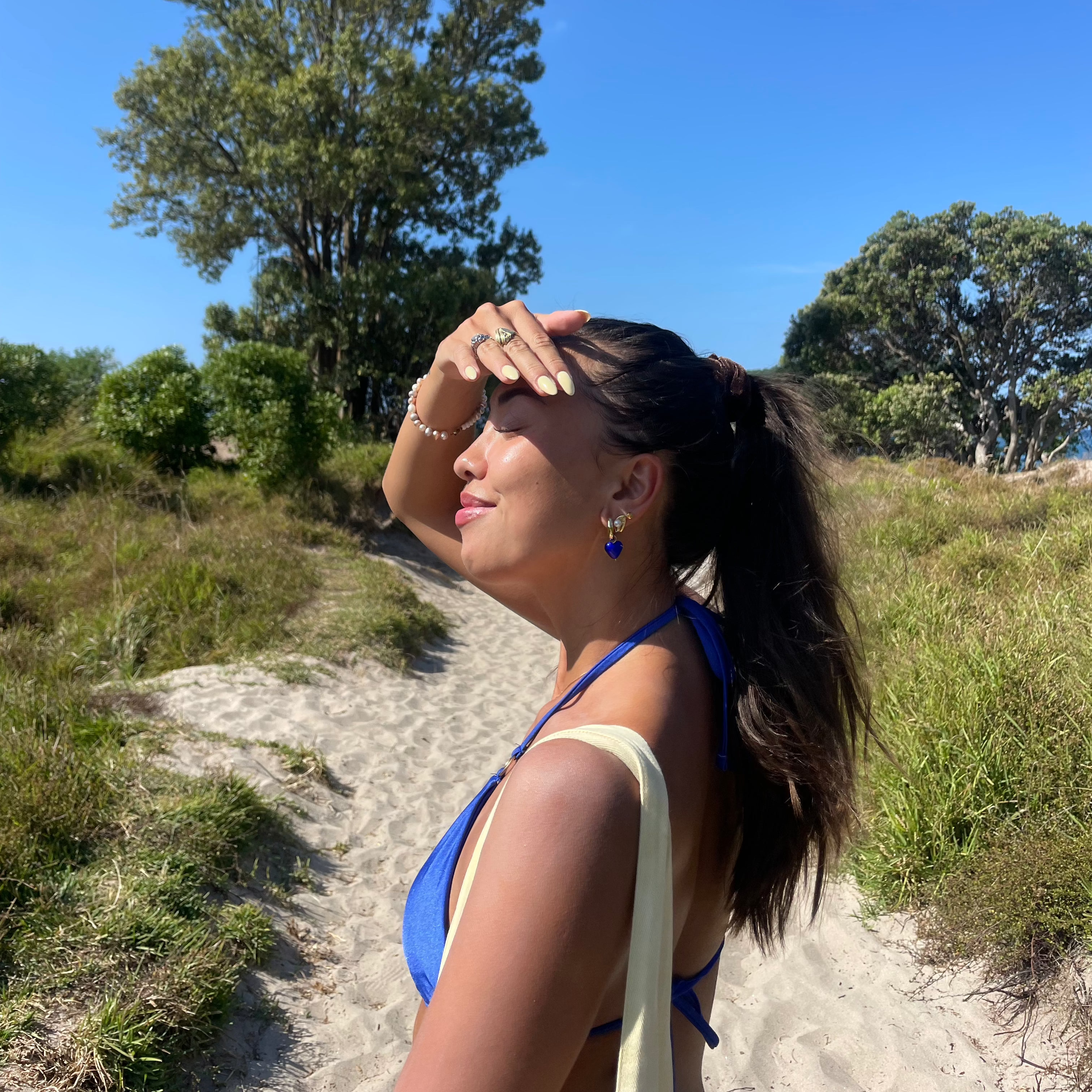 CHUNKY AMORE | Lapis Blue Hearts