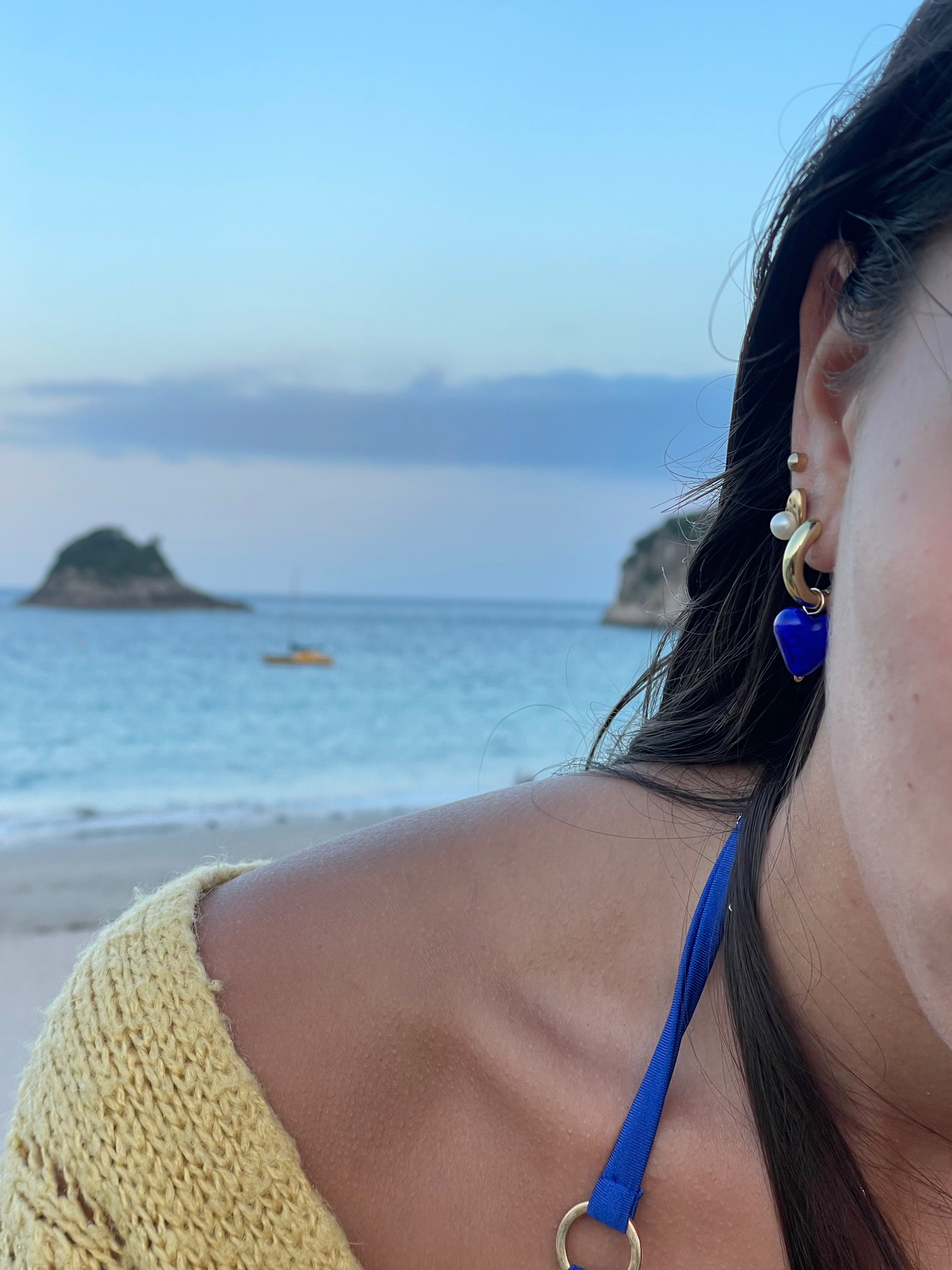 CHUNKY AMORE | Lapis Blue Hearts