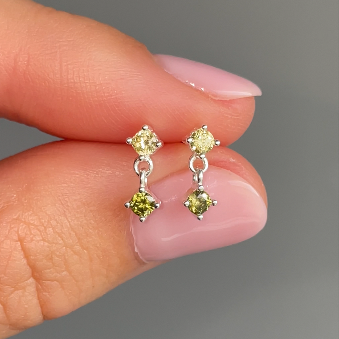 Droplet Studs | Khaki