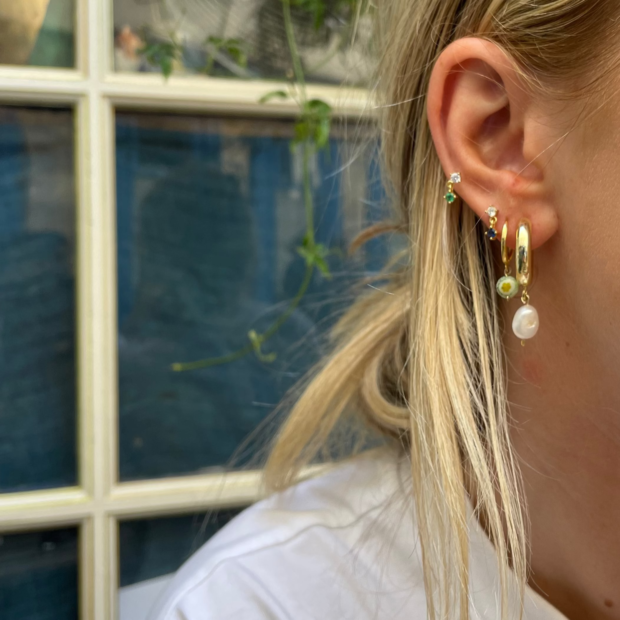 CHUNKY PEARL | Large Freshwater Earrings