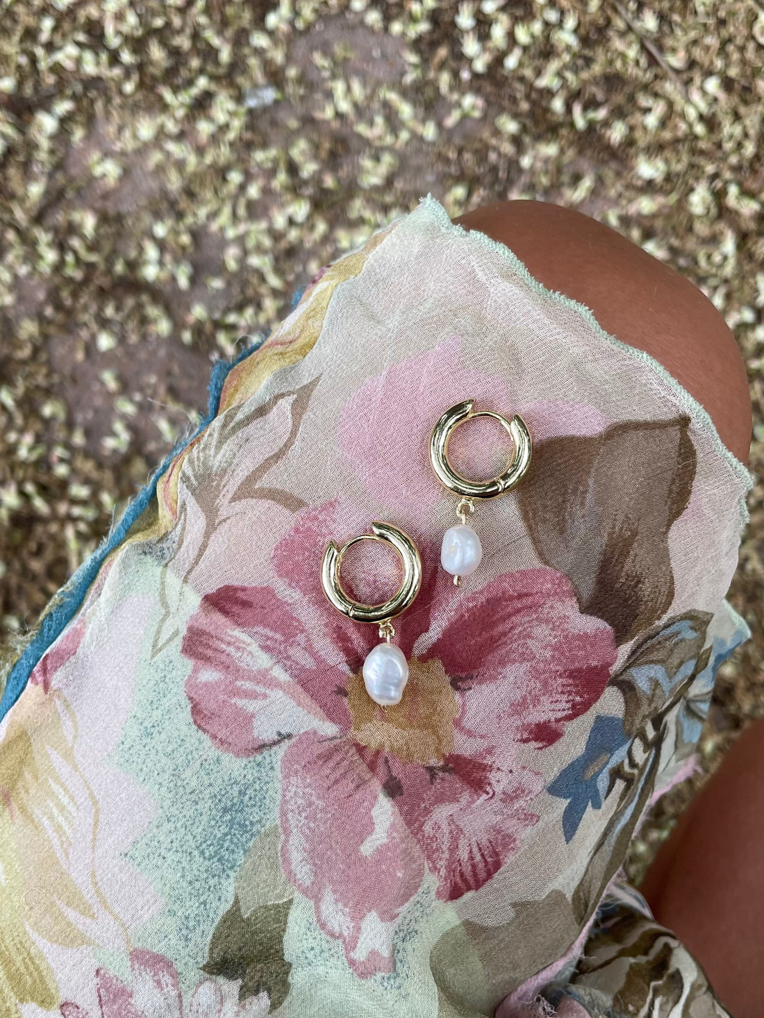 CHUNKY PEARL | Large Freshwater Earrings