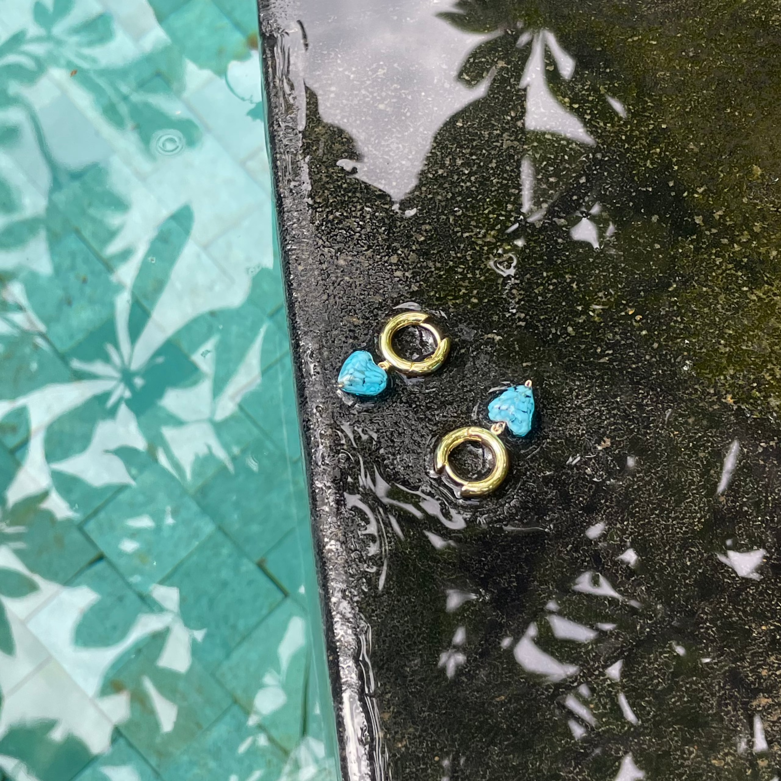 CHUNKY AMORE | Cobalt Blue Hearts