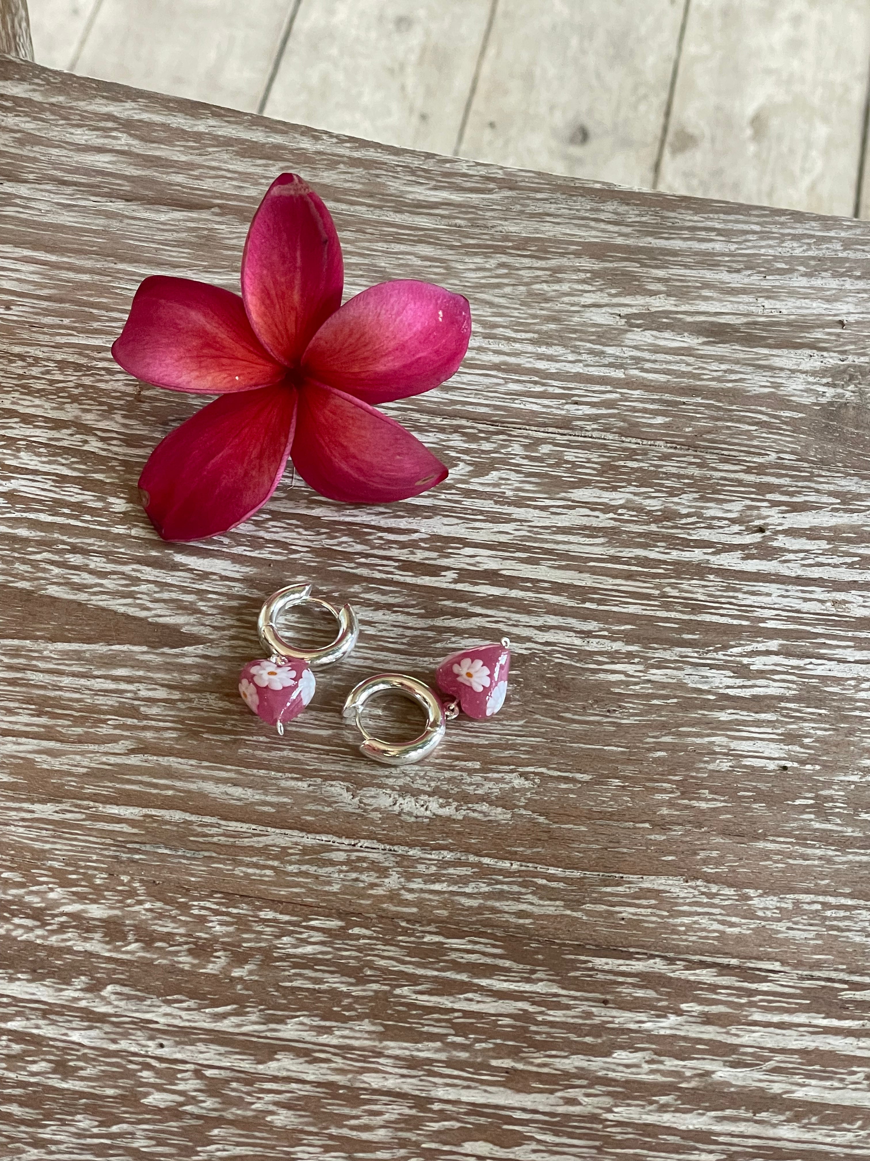 CHUNKY AMORE | Pink Daisy Hearts