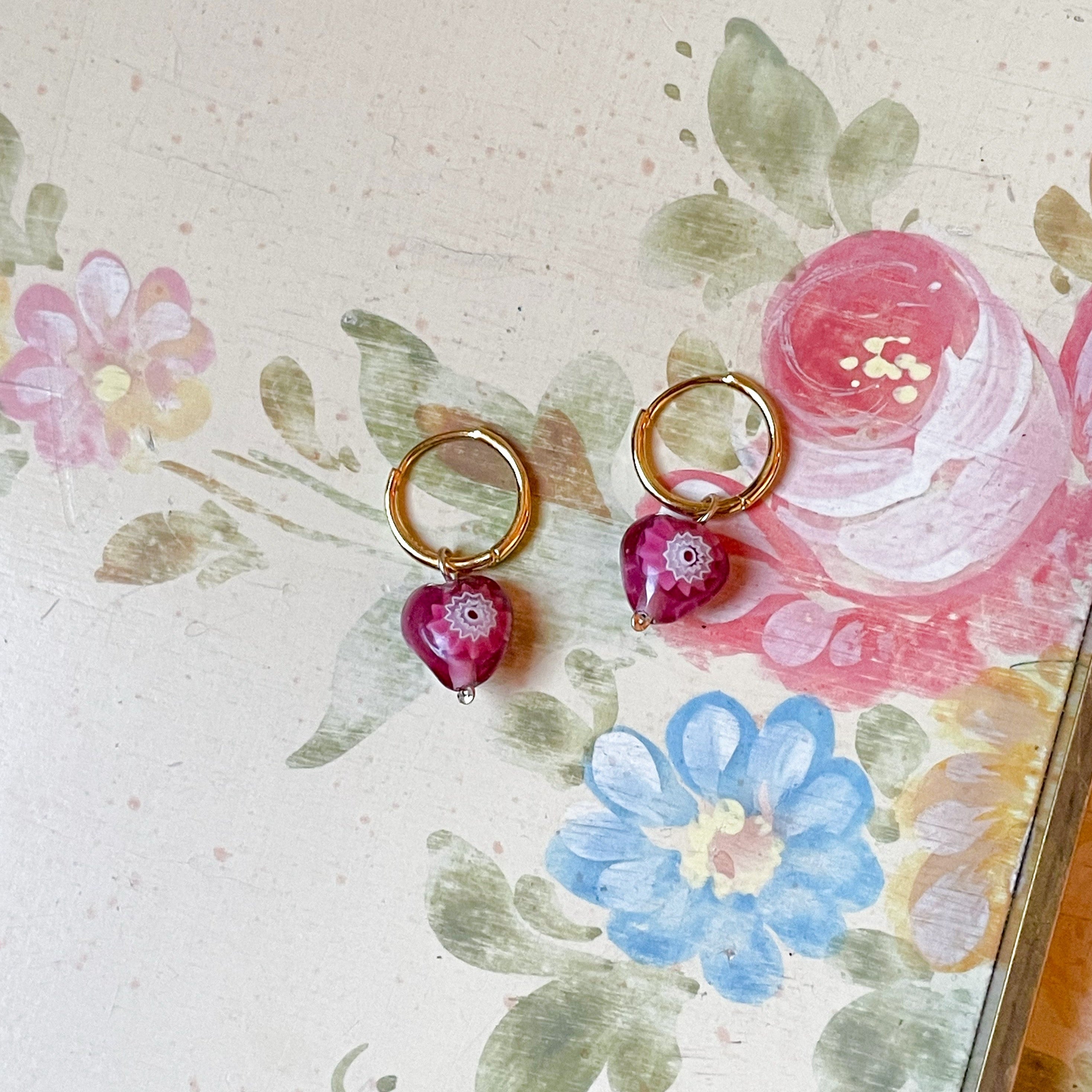 1 LEFT Sugar Snap | Petal Pink EARRINGS