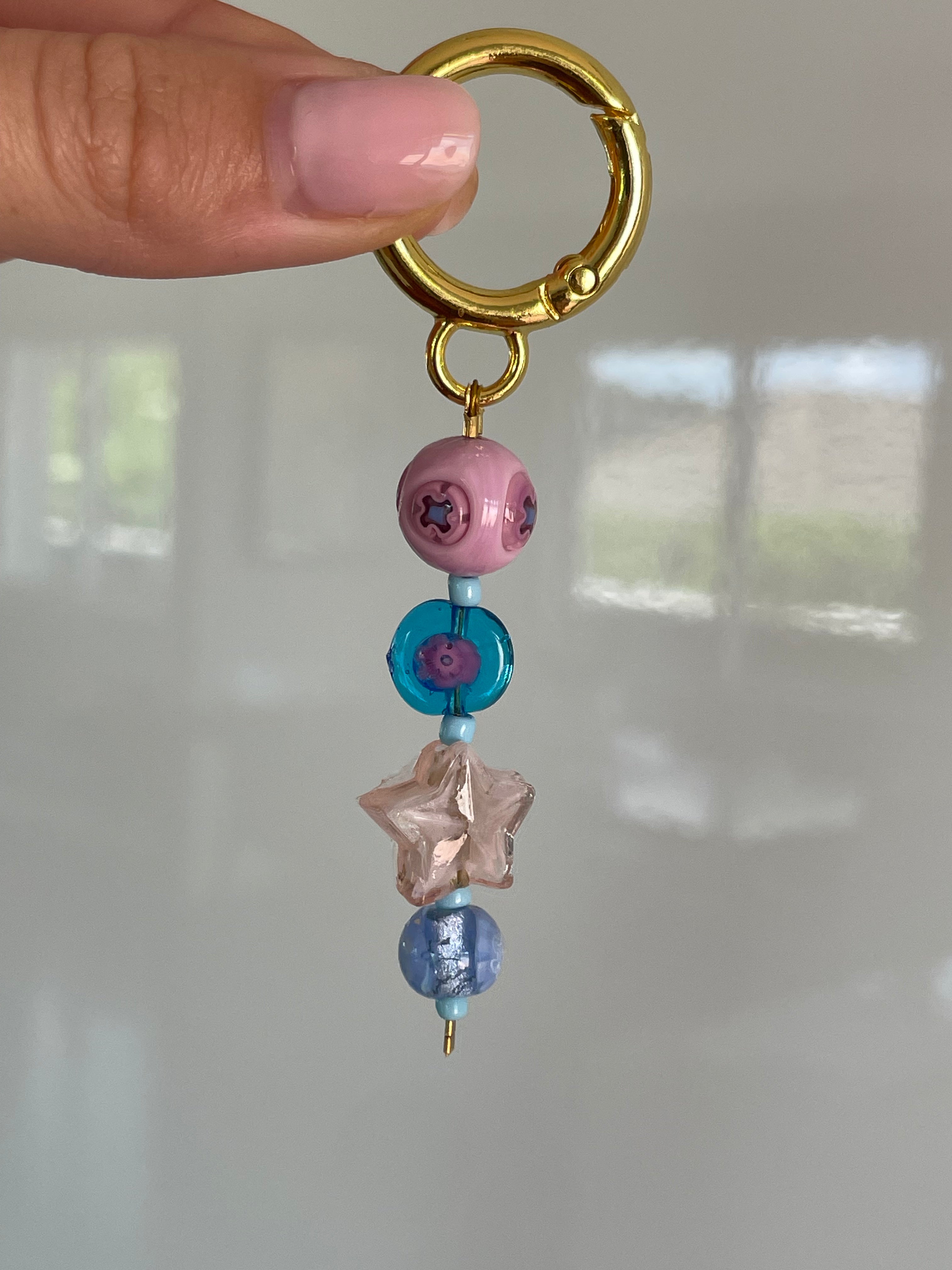 ONE-OFF Limited Edition Keychains | Pink + Navy