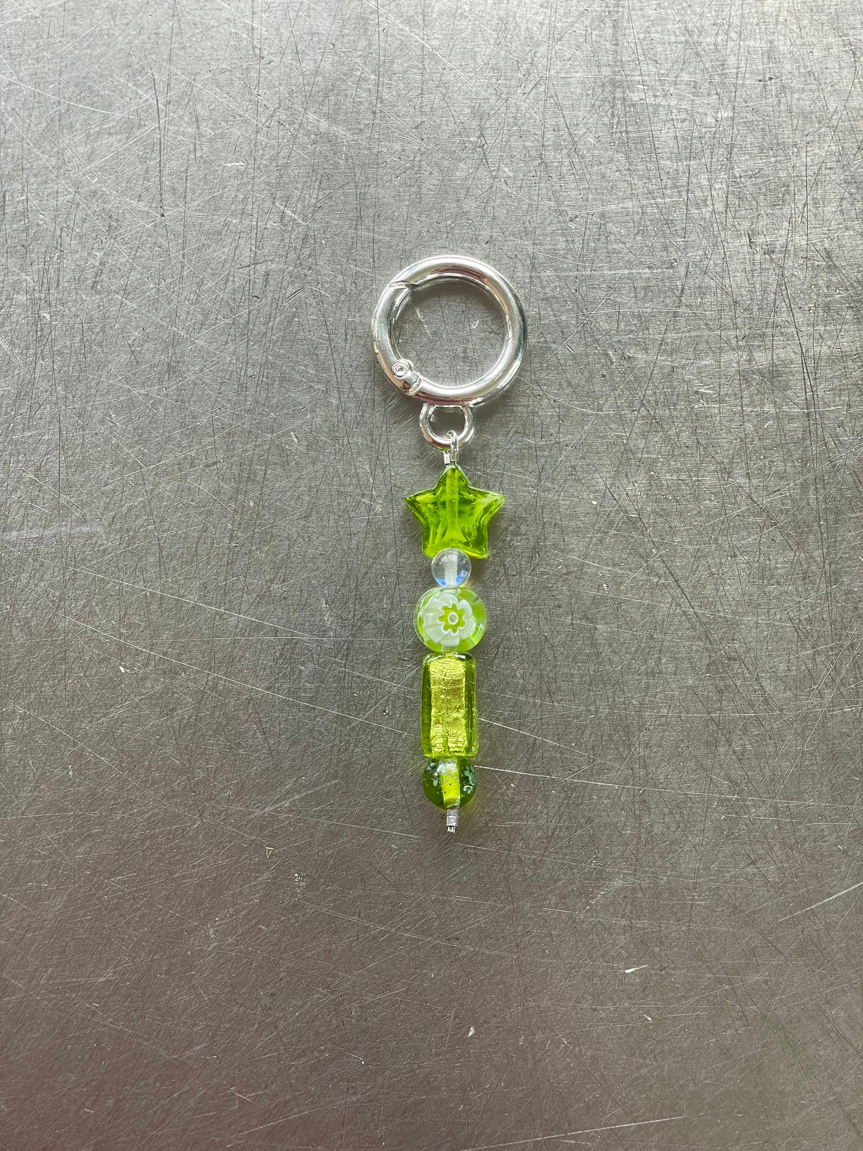 ONE-OFF Limited Edition Keychains | Green Stars