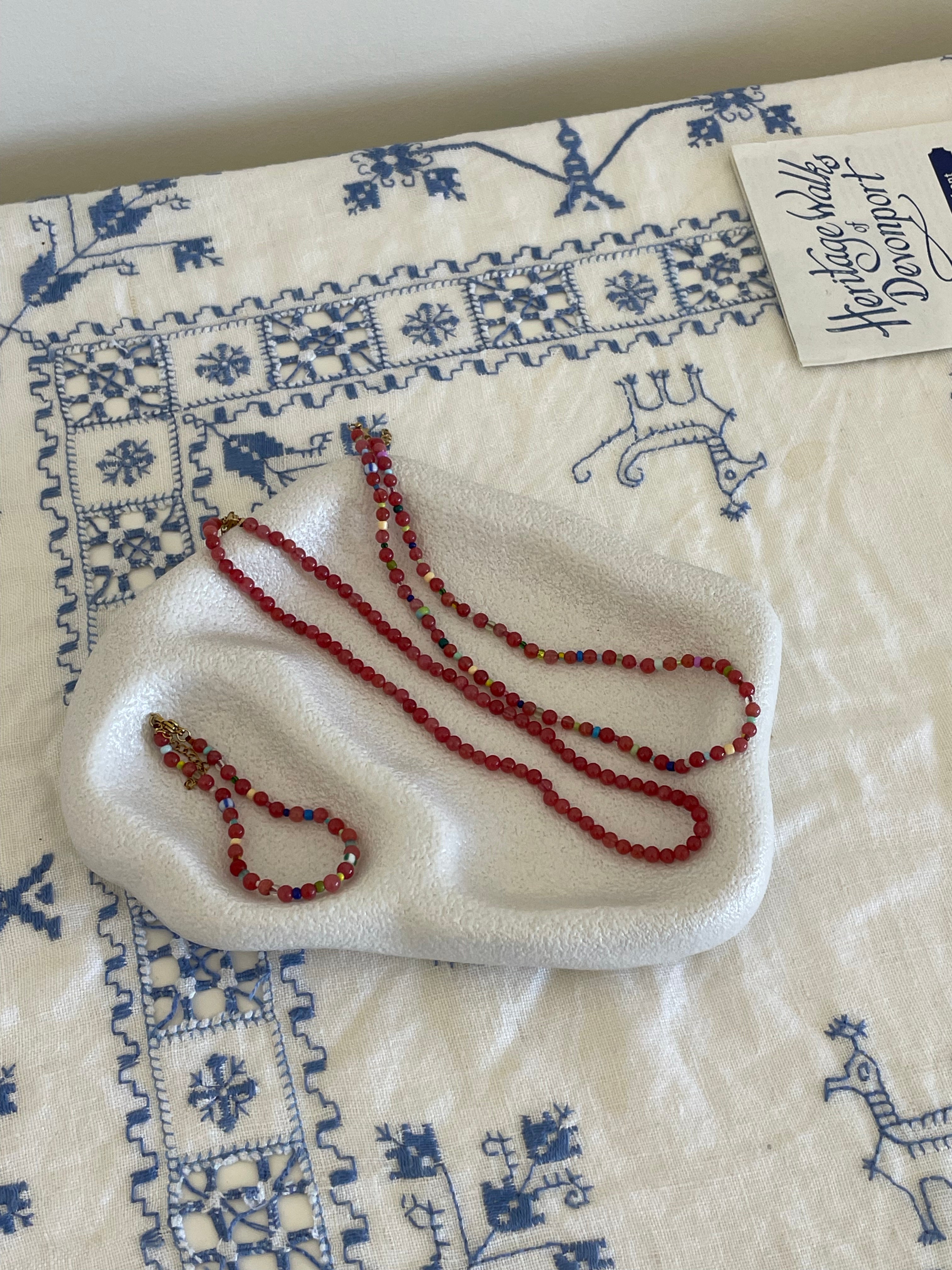 ONE-OFF Rhubarb Bracelet