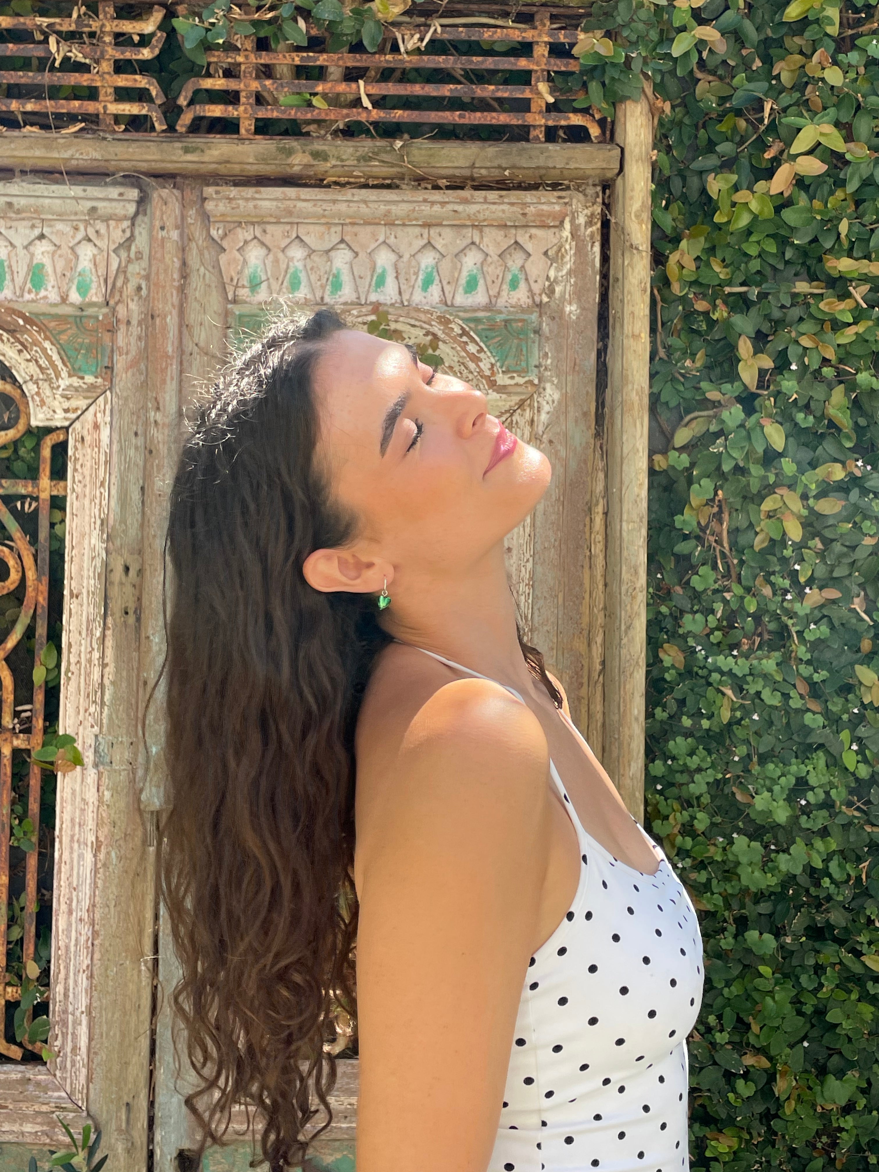 Limited Edition AMORE | Teardrop Emerald Glitter