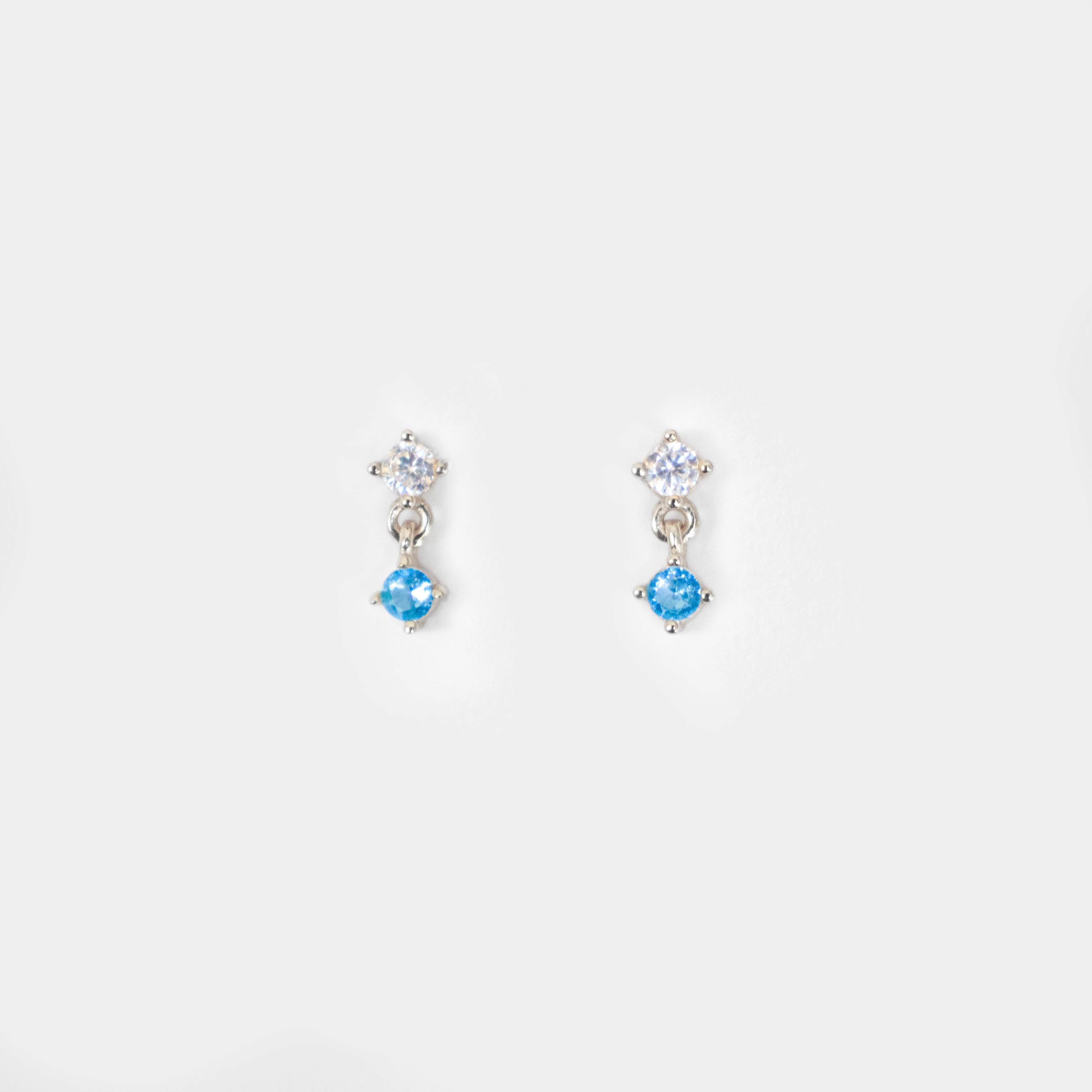 ONE LEFT Droplet Studs | Cobalt