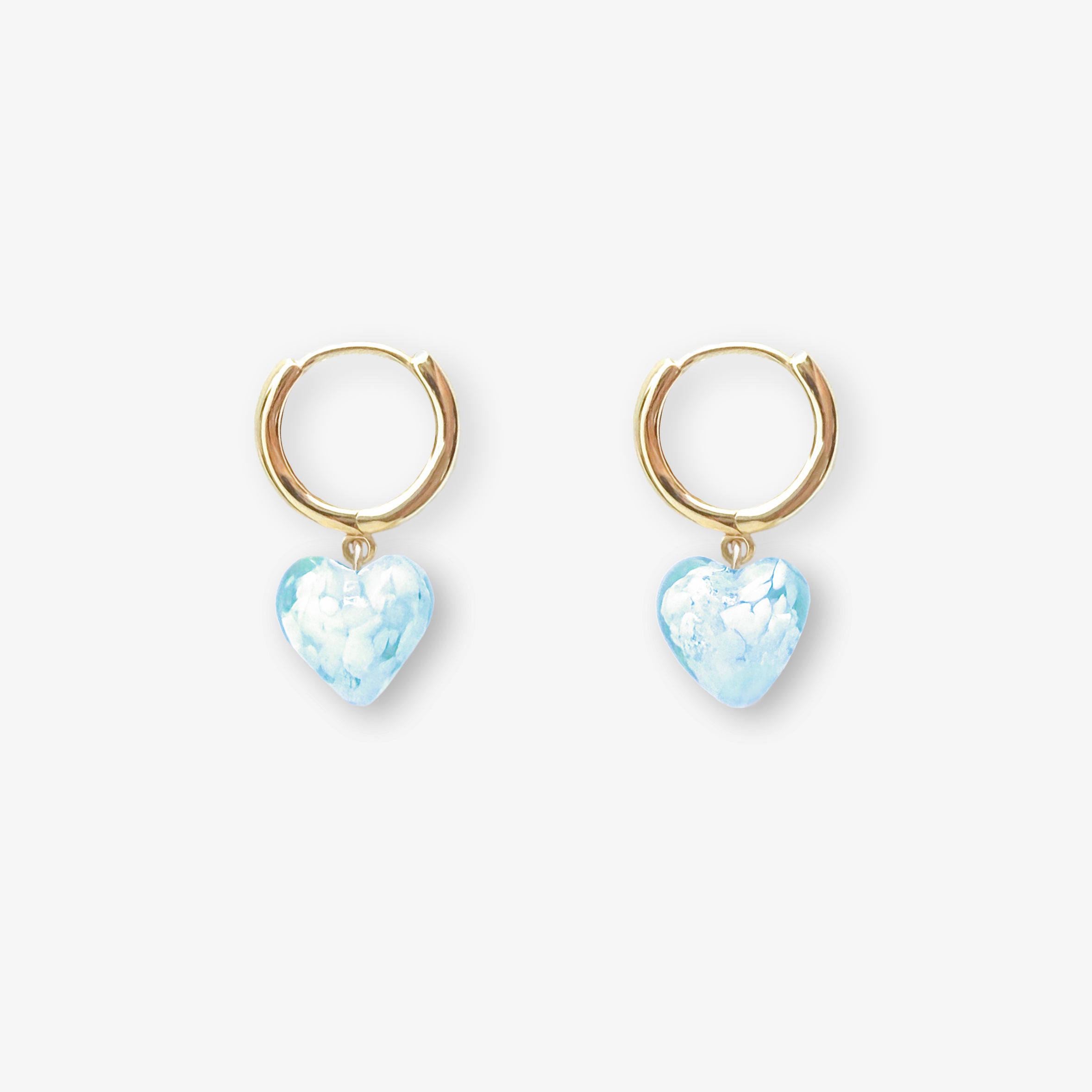 AMORE | Light Blue Cloudy Hearts