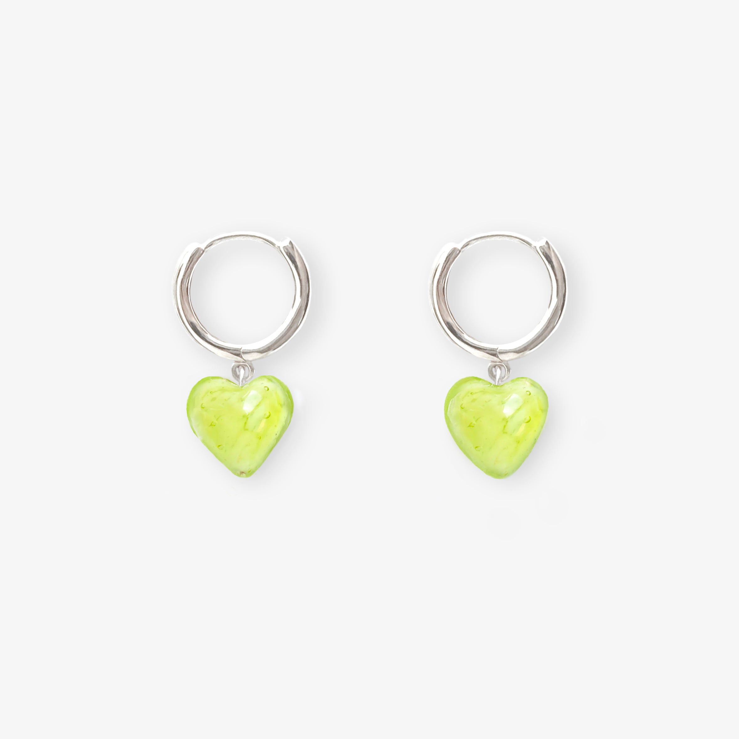 AMORE | Moss Green Cloudy Hearts