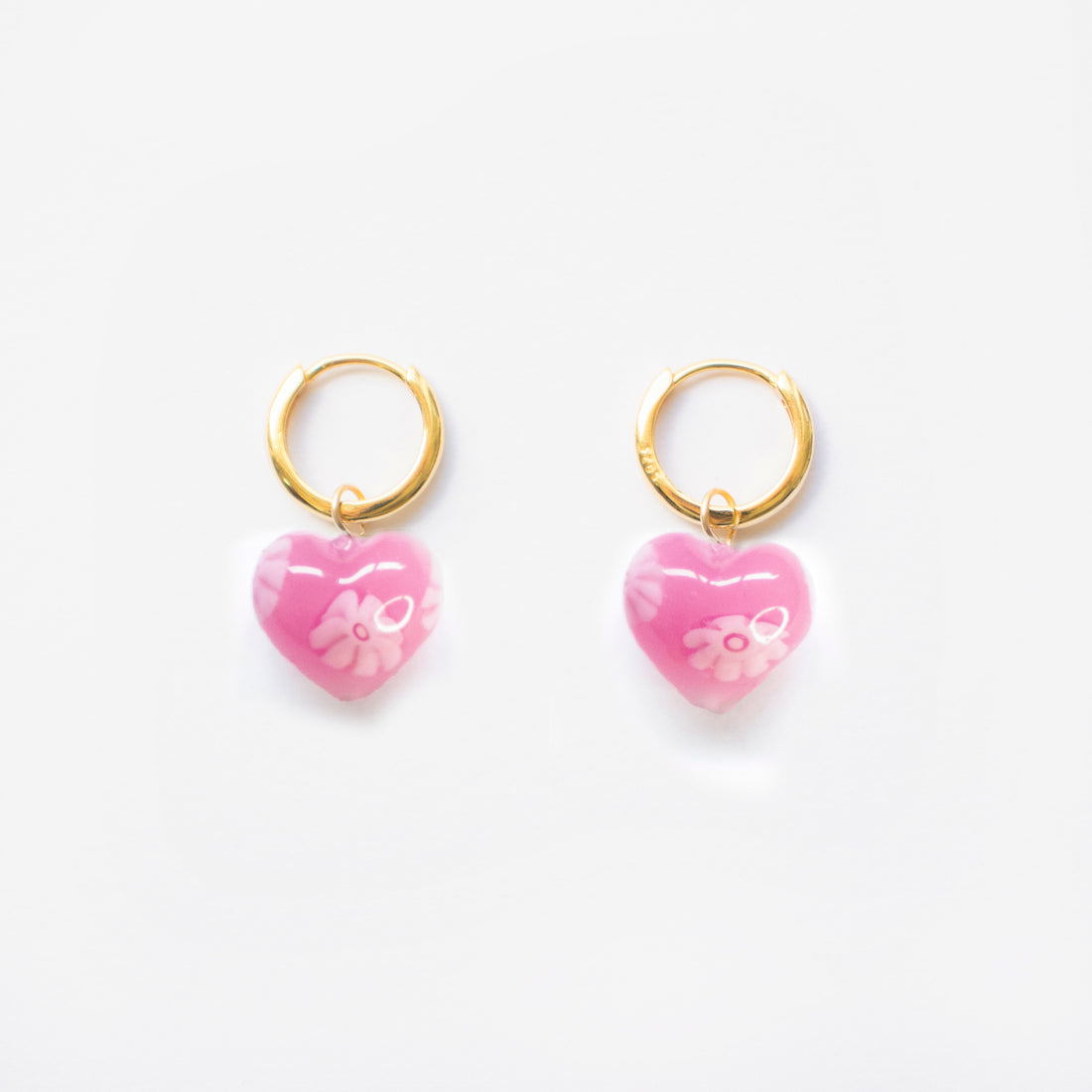 Amore Pink Floral | EARRINGS πΈ