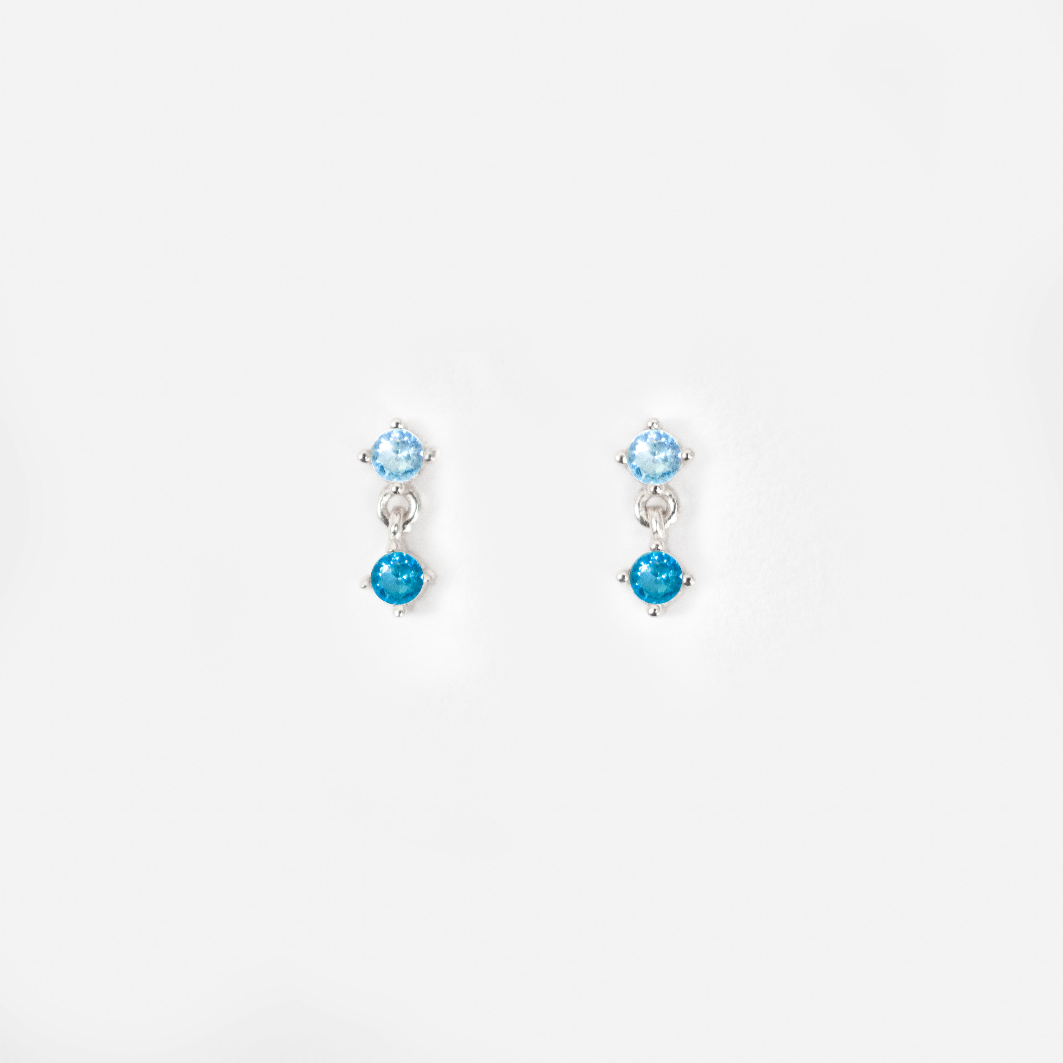 Droplet Studs | Wave Blue