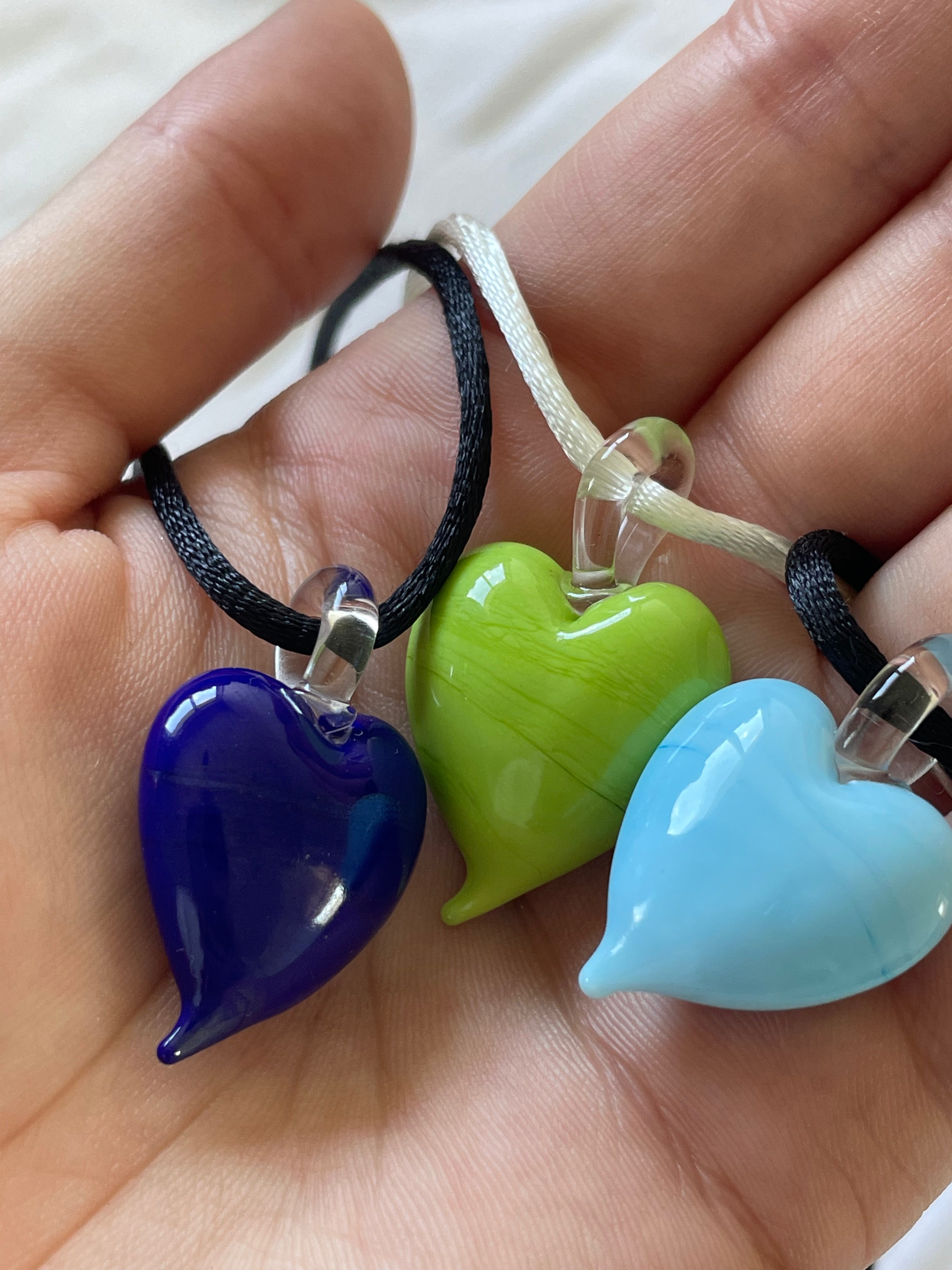 Chunky Italian Heart Necklaces
