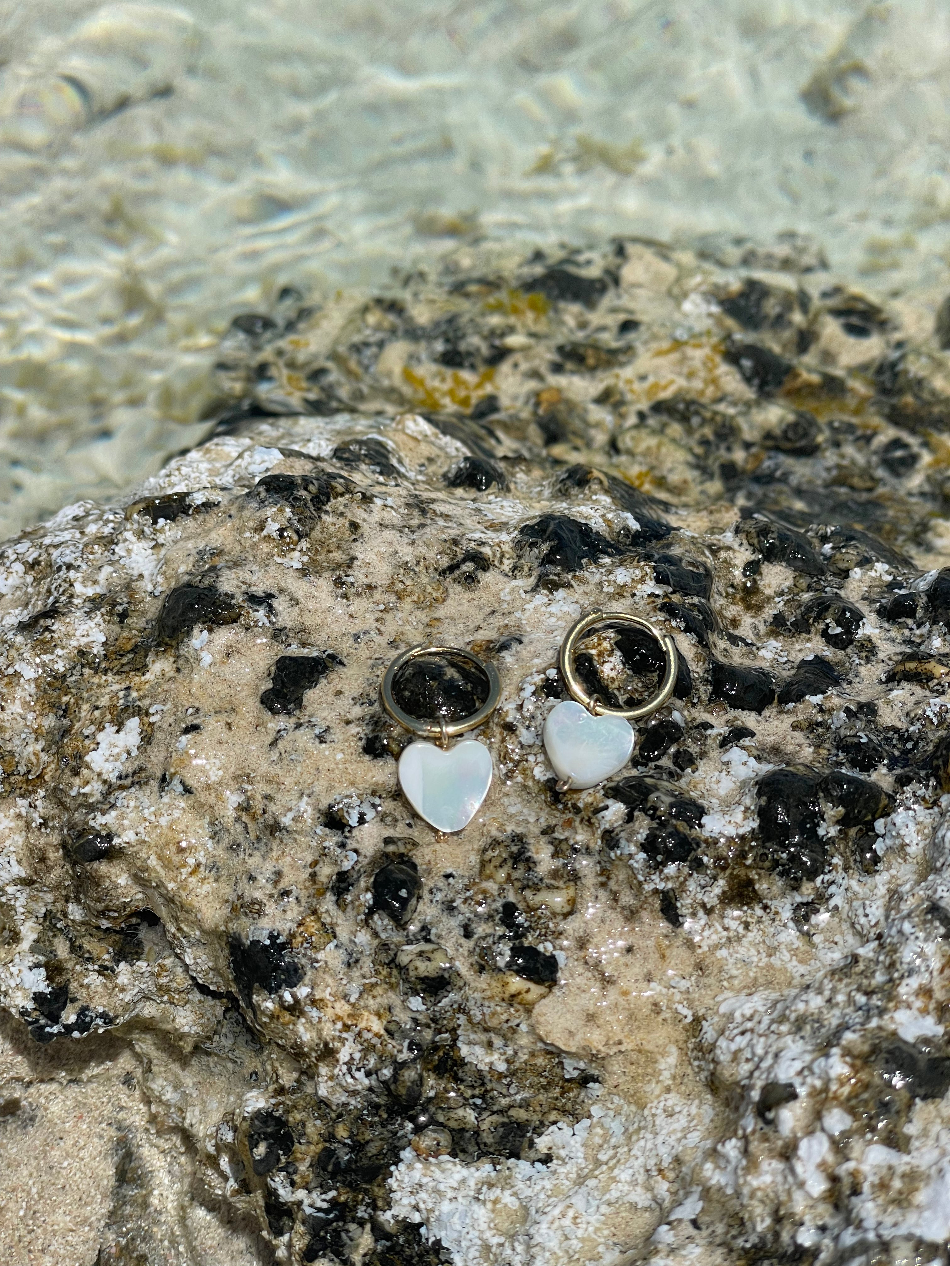 Shell Hearts | Earrings