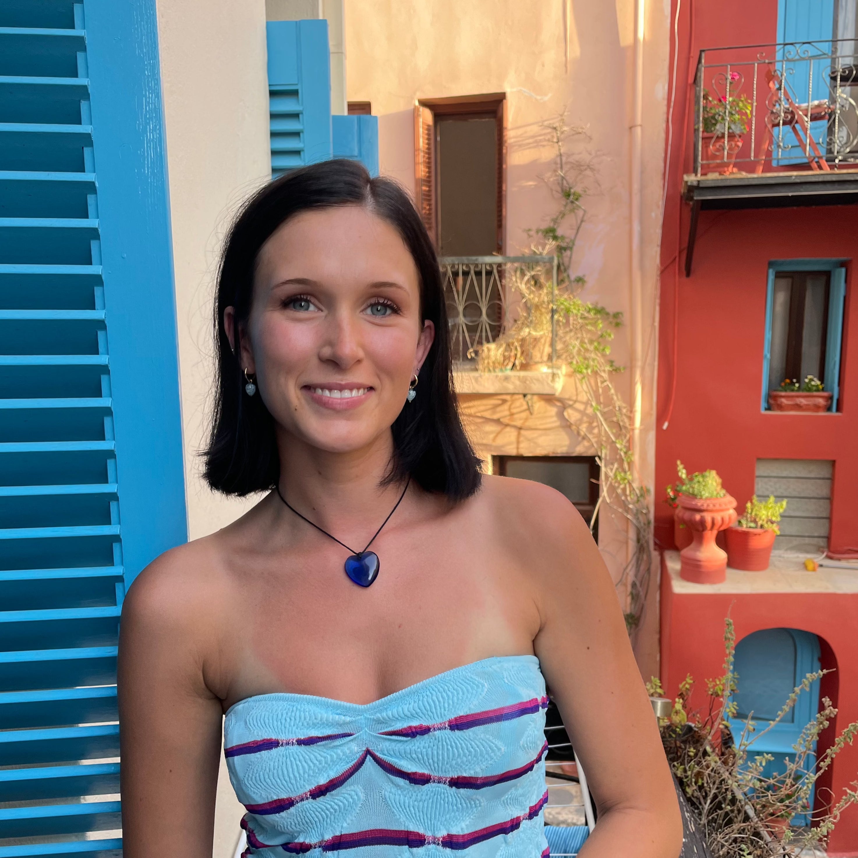 AMORE | Light Blue Cloudy Hearts