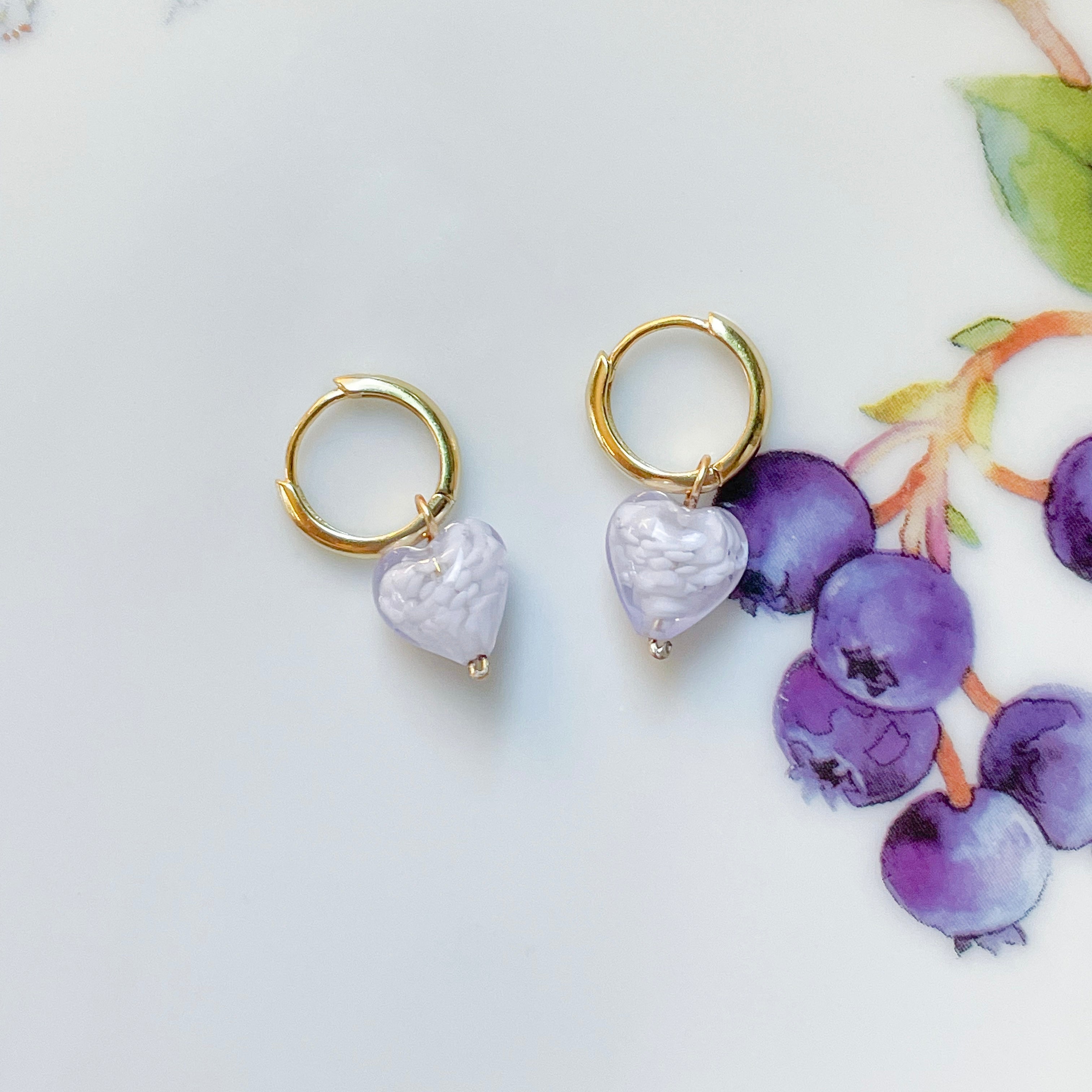 AMORE | Pale Lilac Hearts