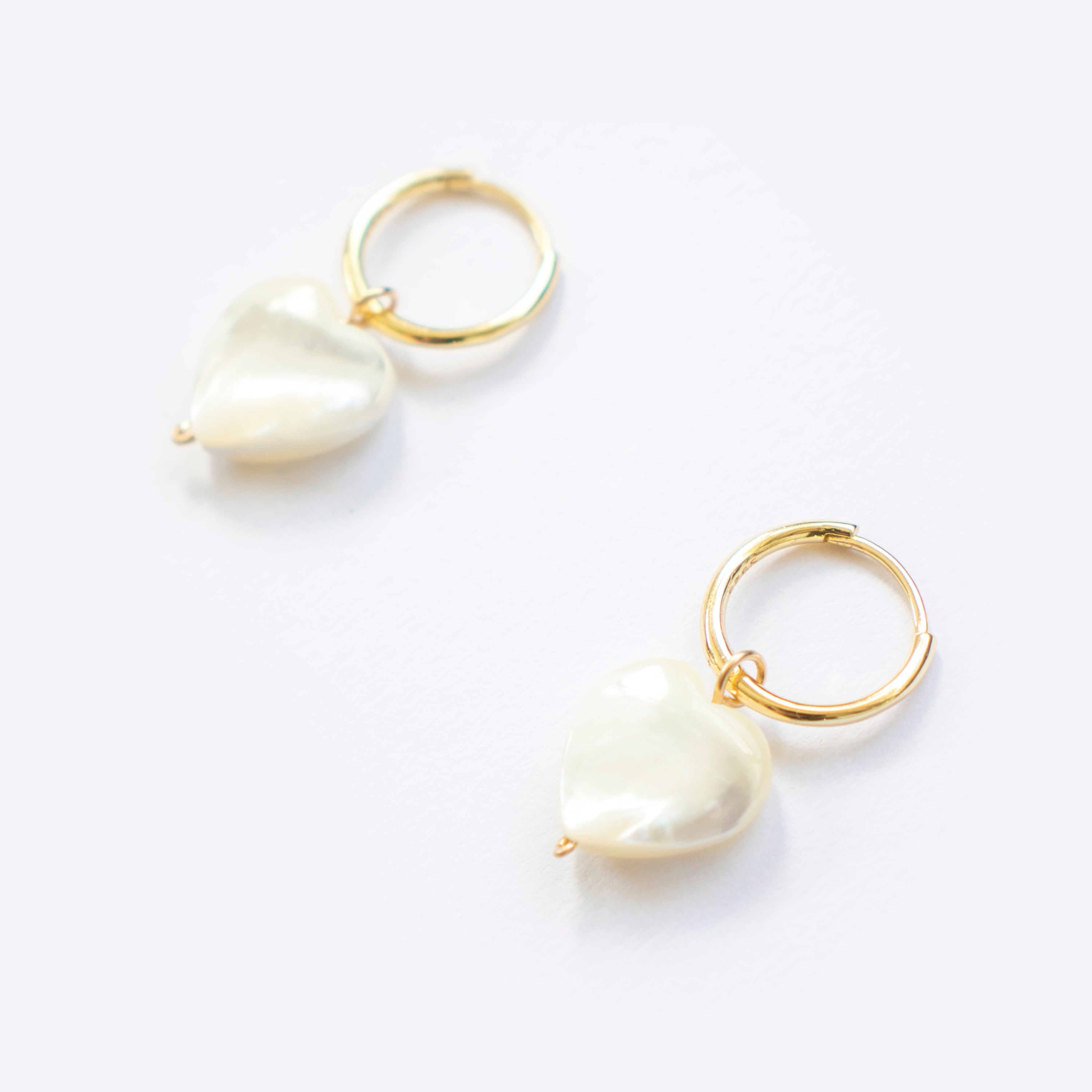 Shell Hearts | Earrings