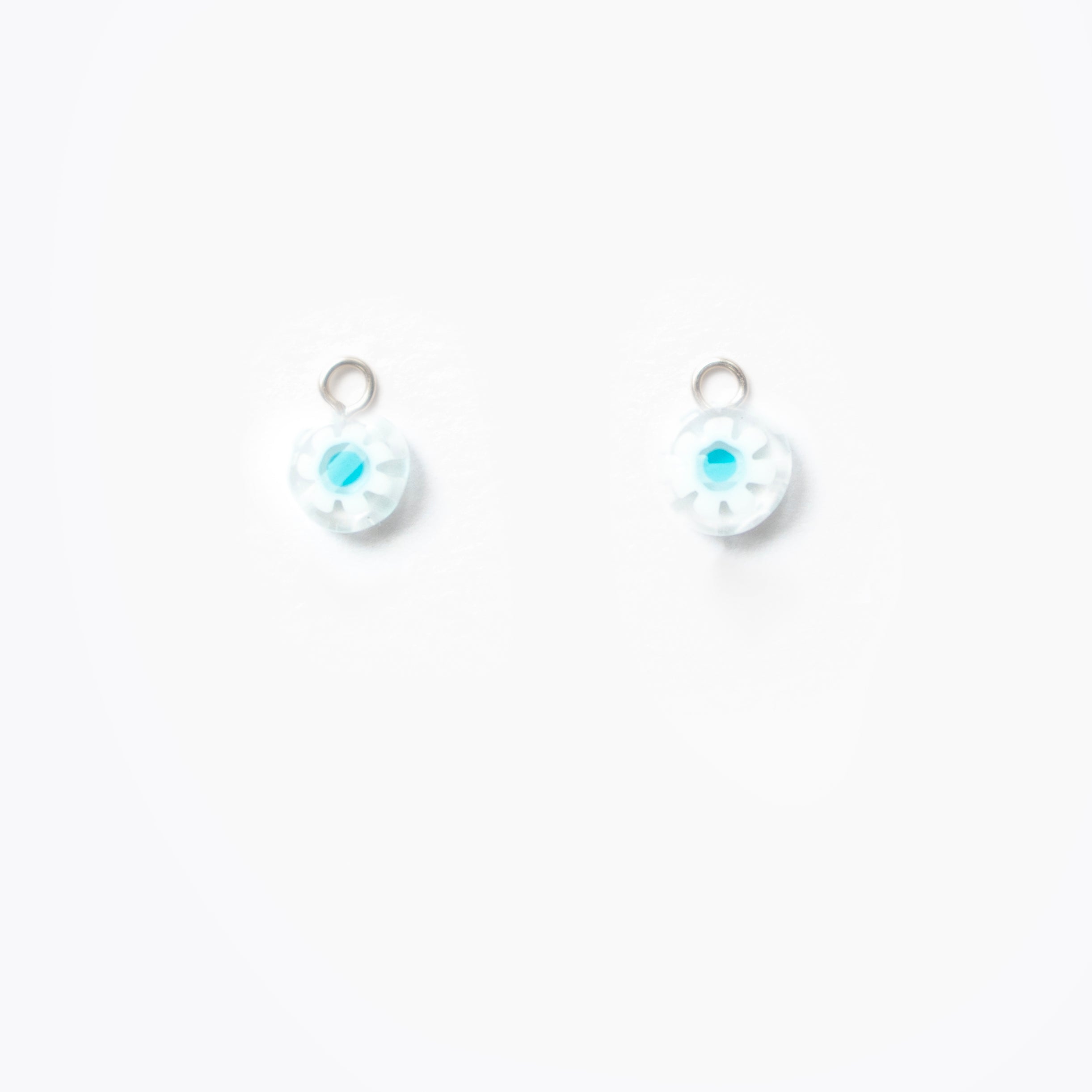 ONE-LEFT White Blue | Earring CHARMS