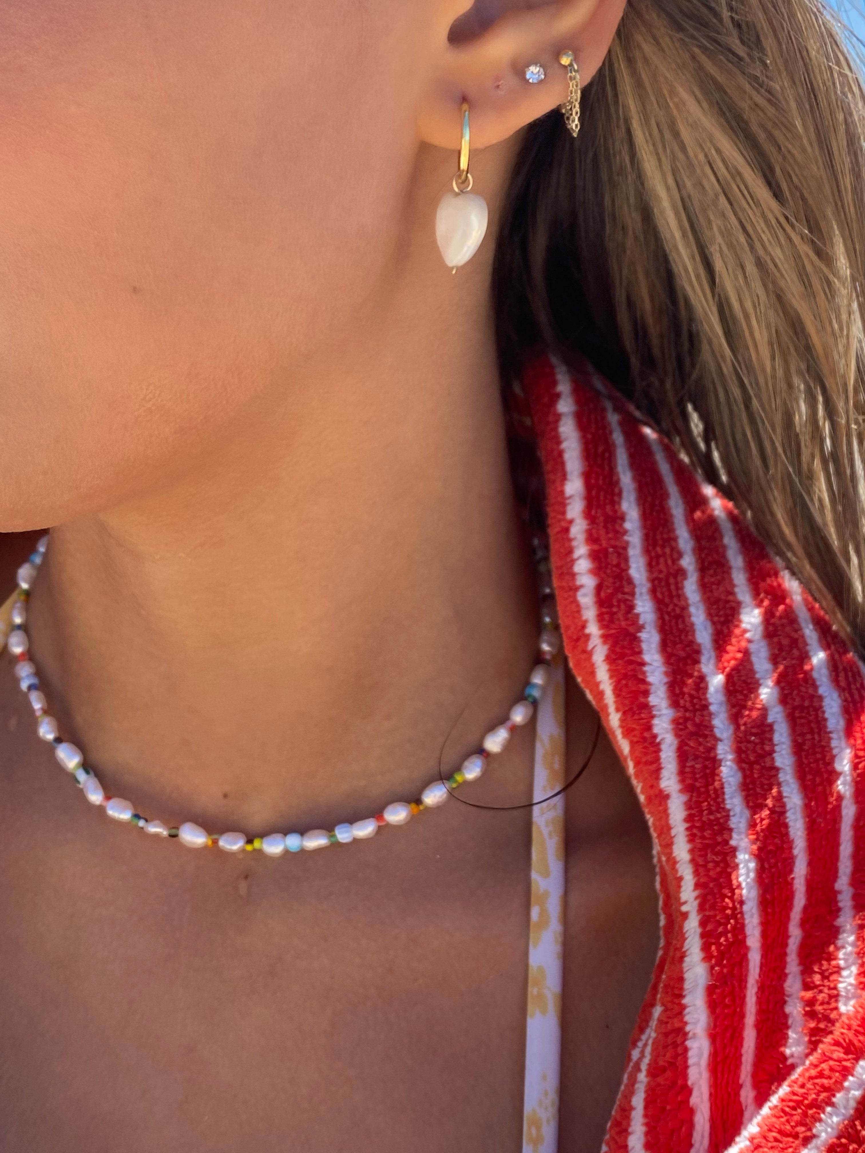 Shell Hearts | Earrings