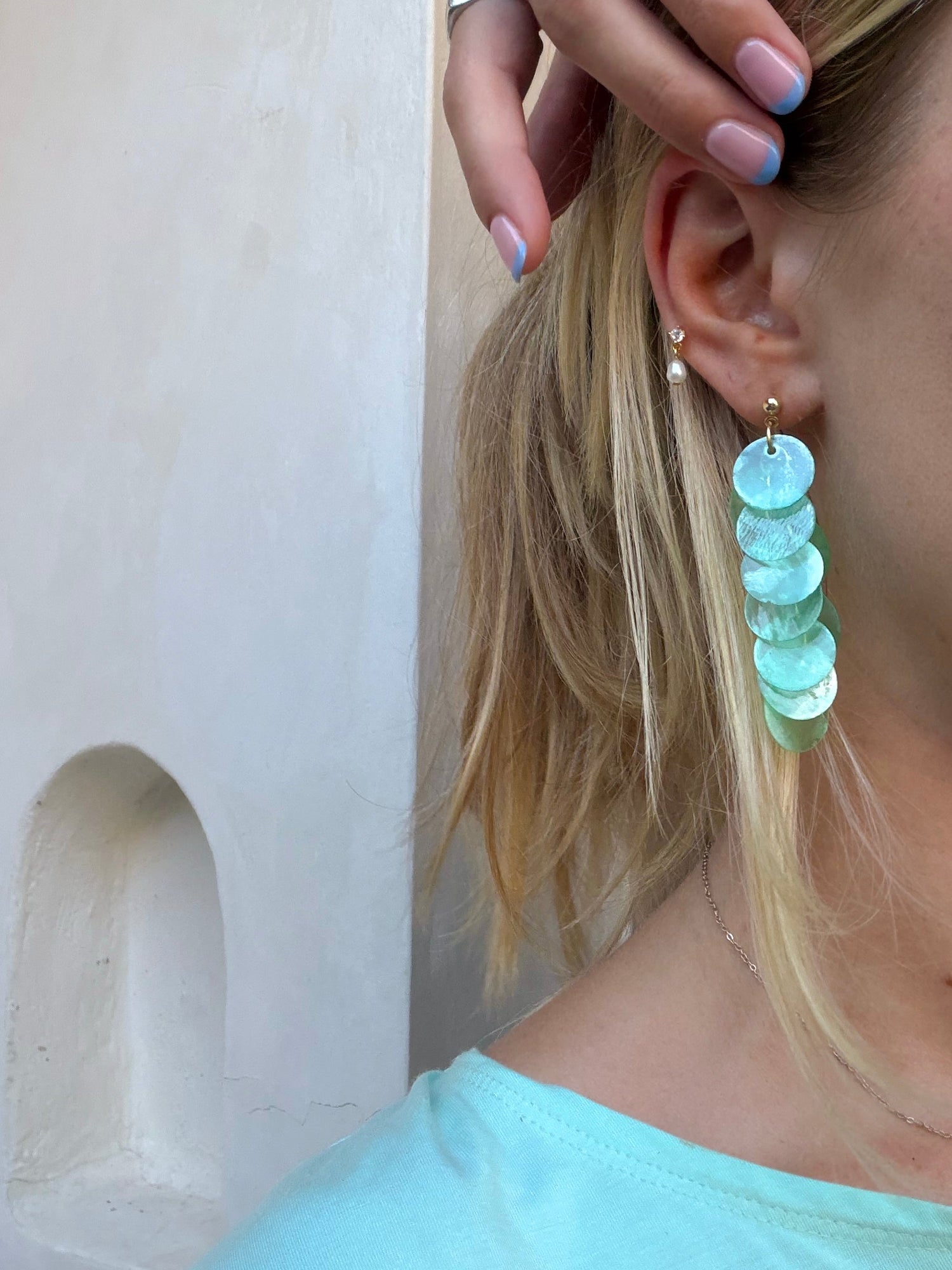 Capiz Shell Earrings