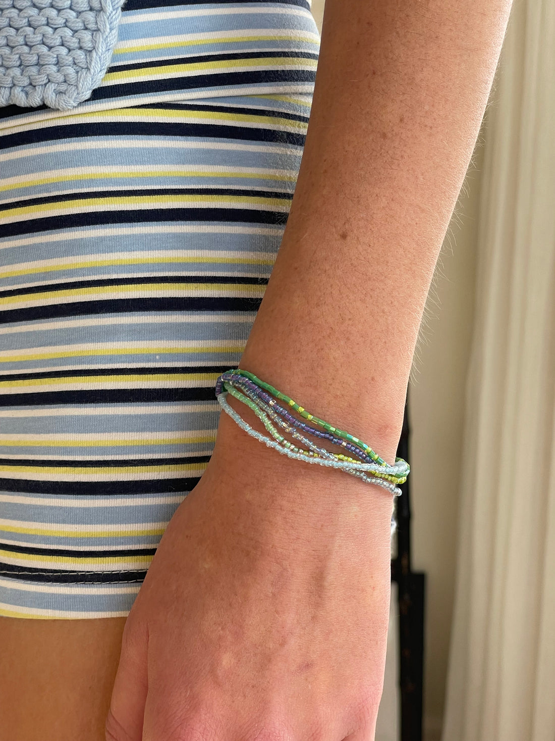 5-Stacked Bracelet | Laguna