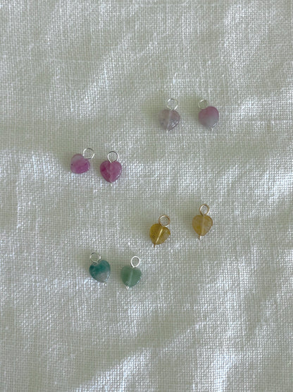 CHARMS Tourmaline Mini Hearts