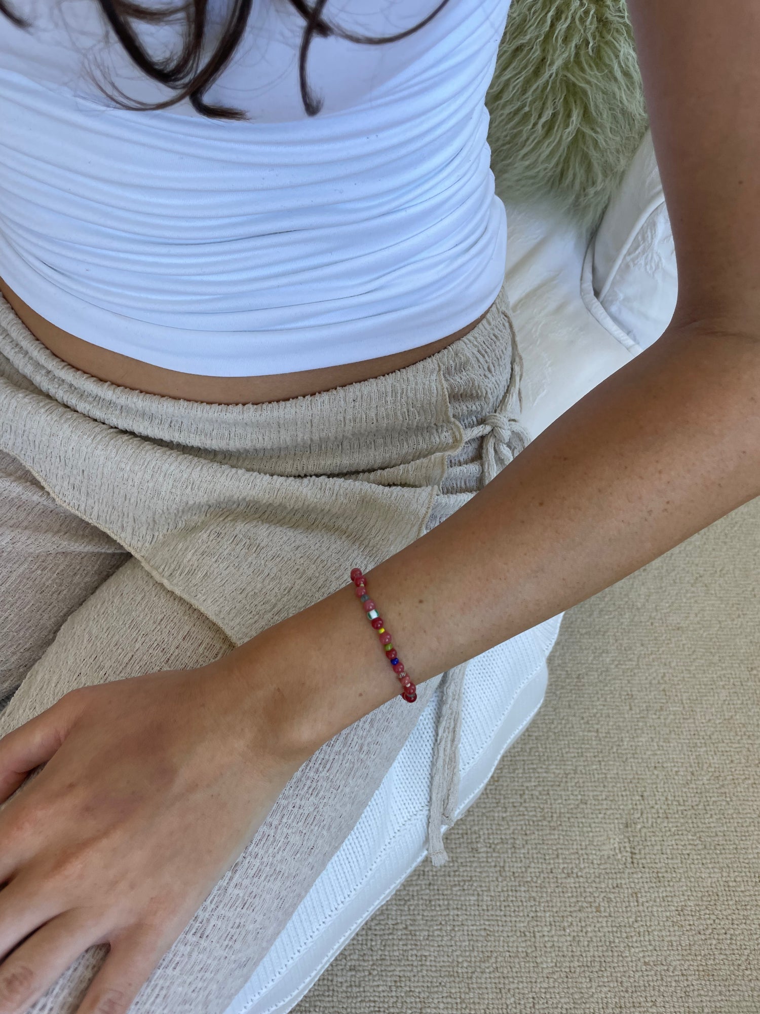 ONE-OFF Rhubarb Bracelet