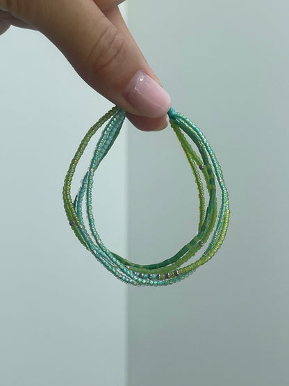 5-Stacked Bracelet | Jungle