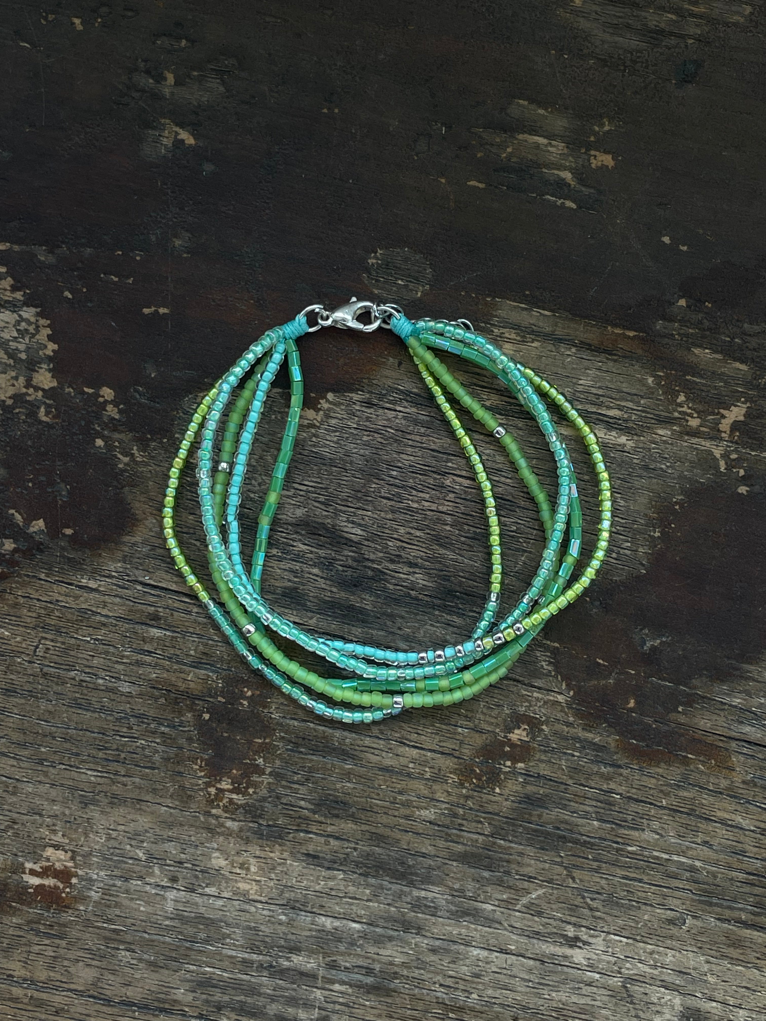 5-Stacked Bracelet | Jungle