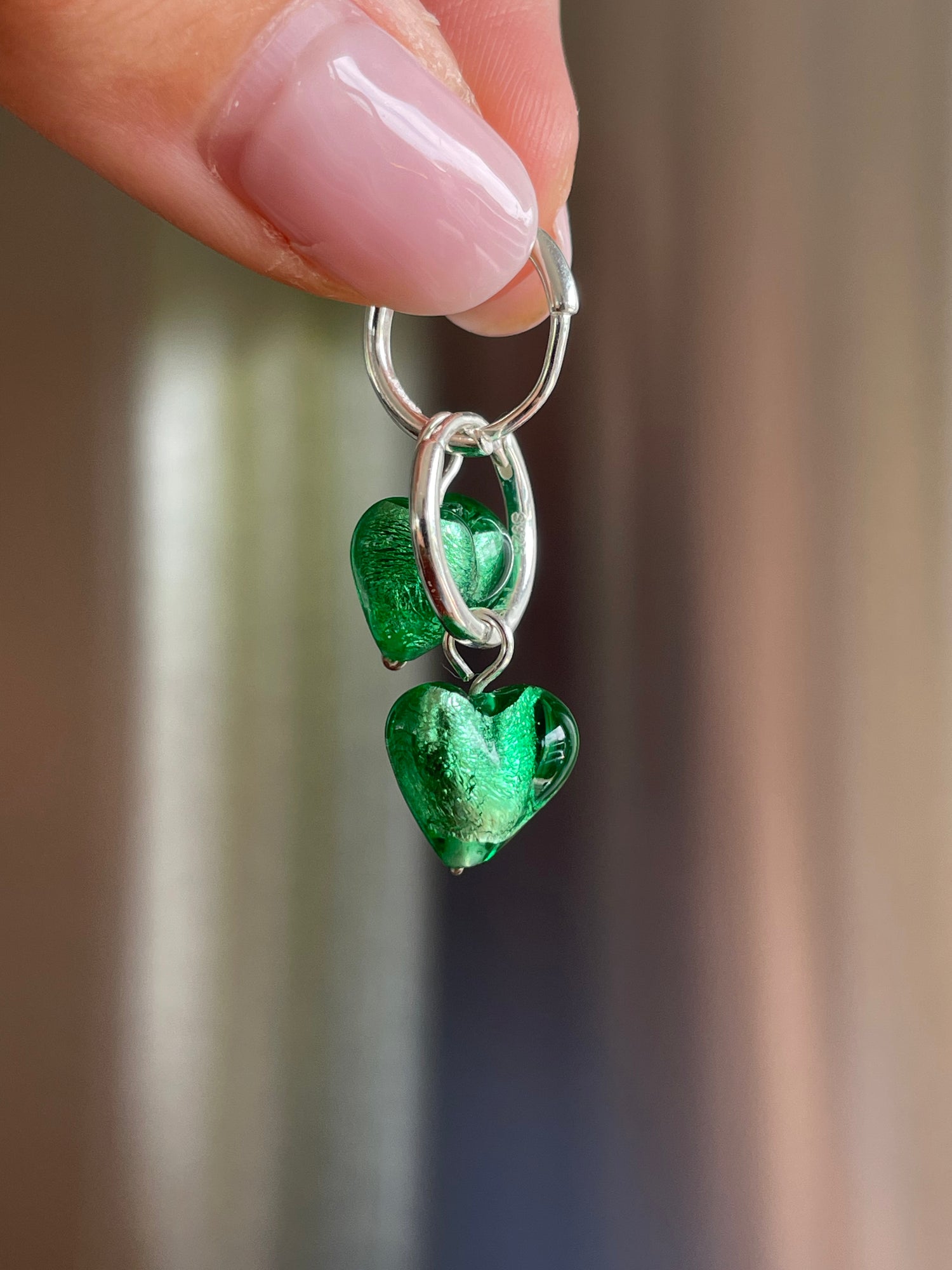 Limited Edition AMORE | Teardrop Emerald Glitter