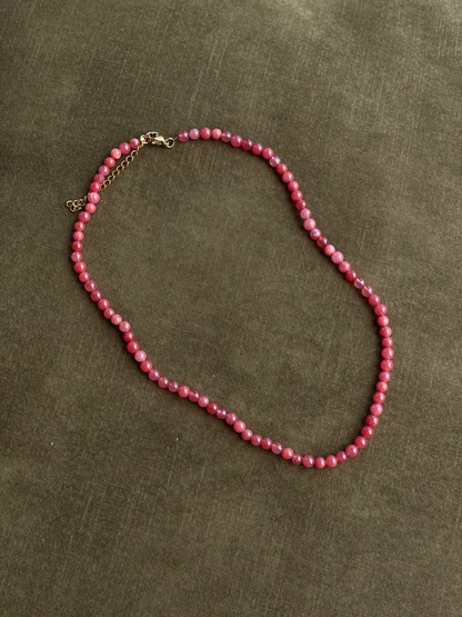 ONE-OFF Rhubarb Necklace