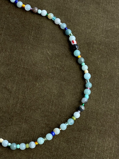 ONE-OFF Seafoam Multi Necklace