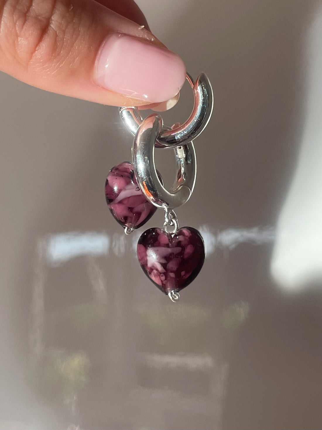 ONE-OFF CHUNKY | Deep PLUM Cloudy