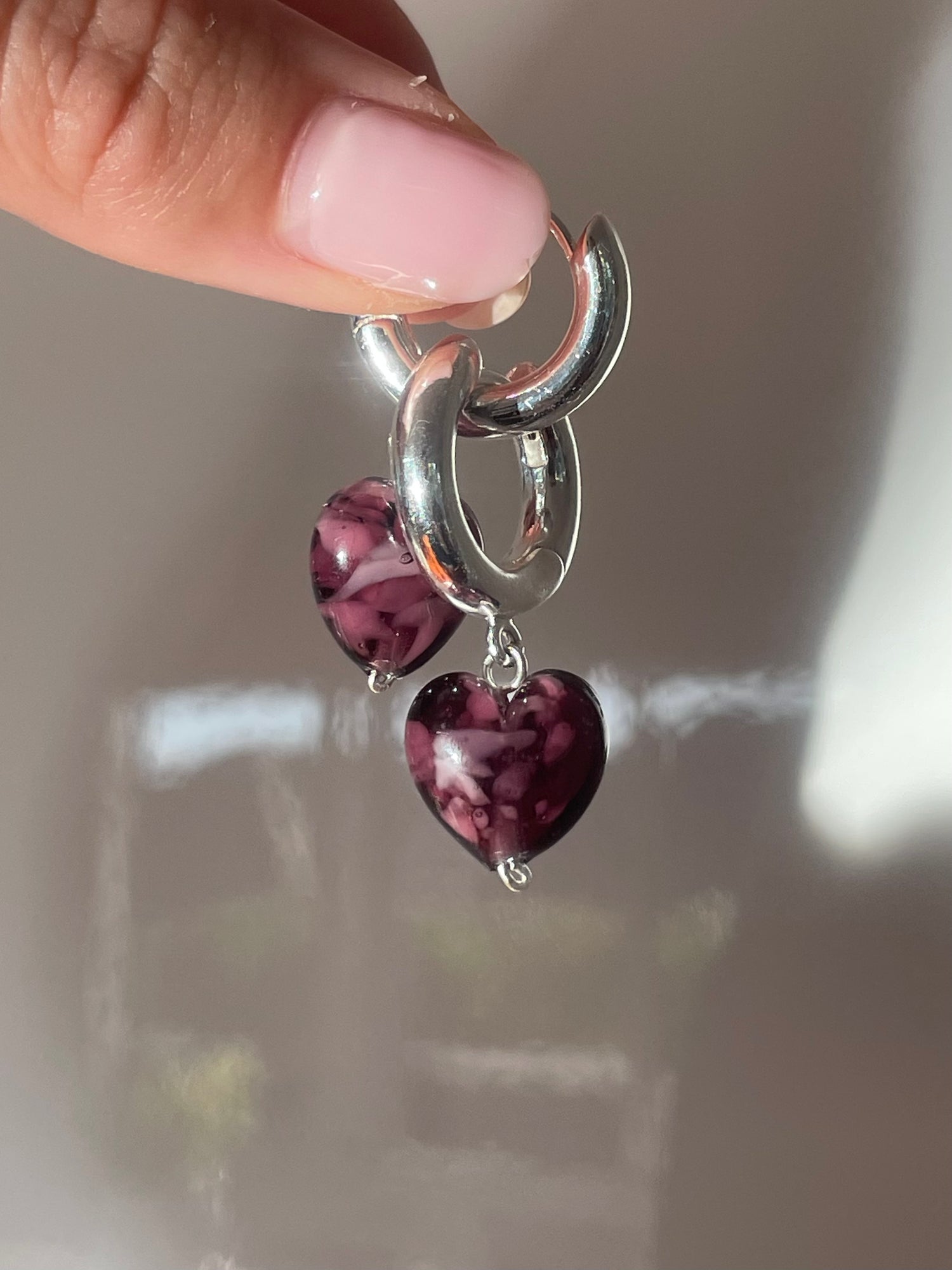 ONE-OFF CHUNKY | Deep PLUM Cloudy