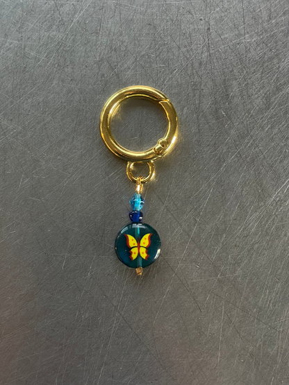 ONE-OFF Limited Edition Keychains | Butterfly Blue