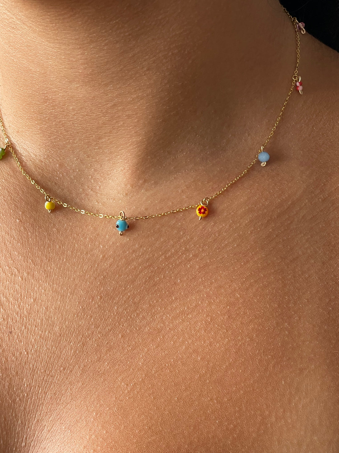 ONE-OFF Hibiscus Reef | Choker Necklace