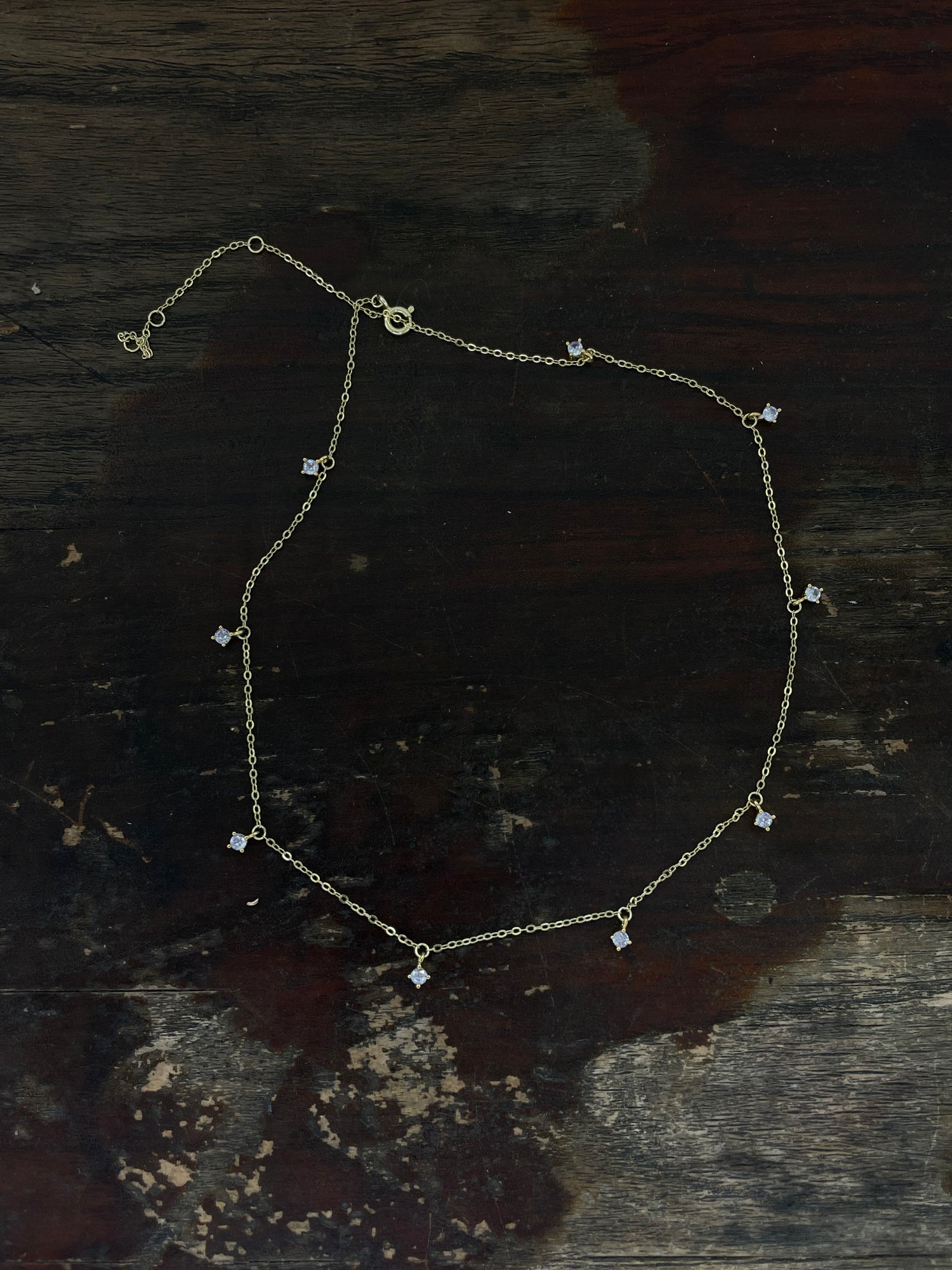 ONE-OFF Lilac Droplet | Choker Necklace