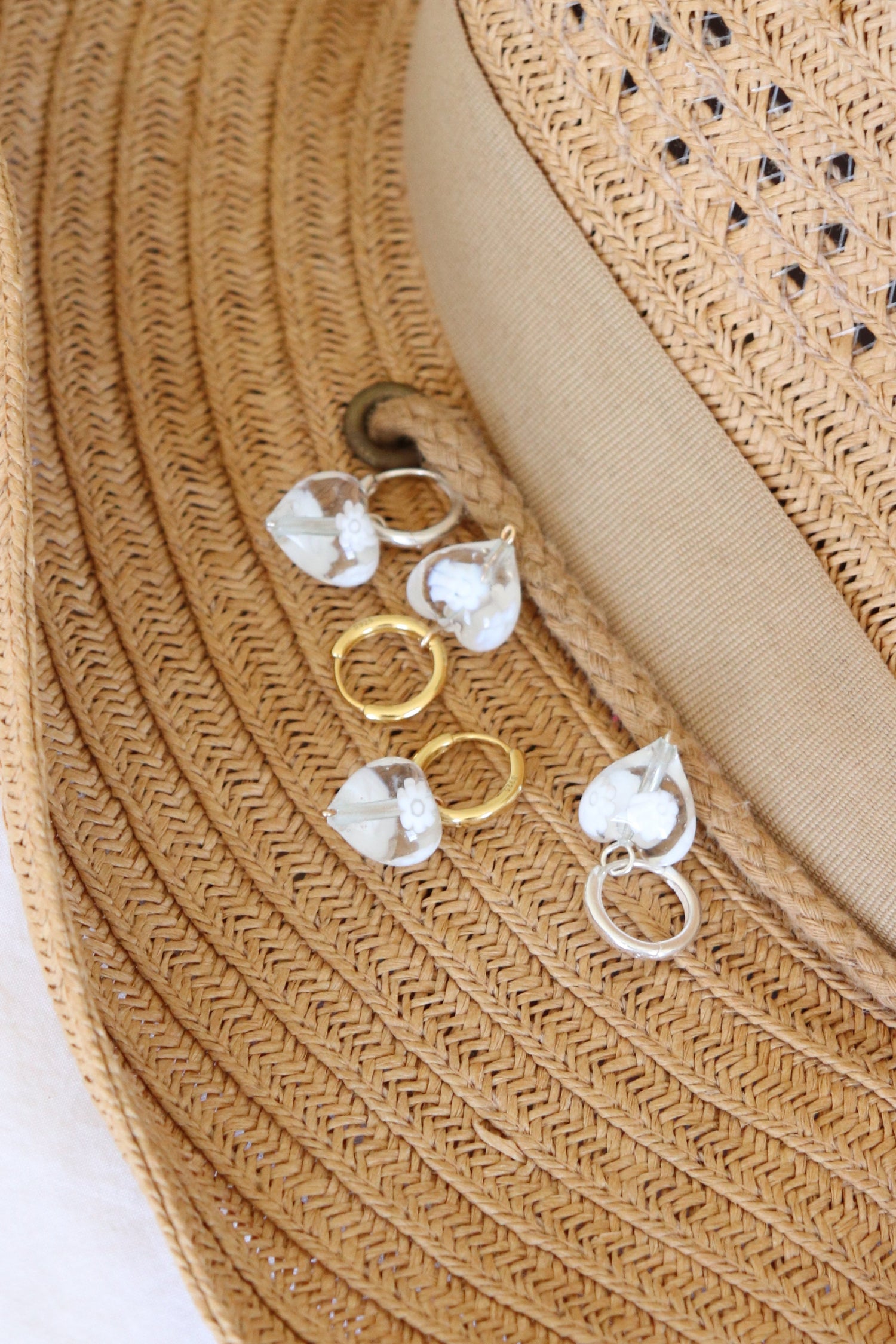 LIMITED EDITION Clear Kaleidoscope | EARRINGS