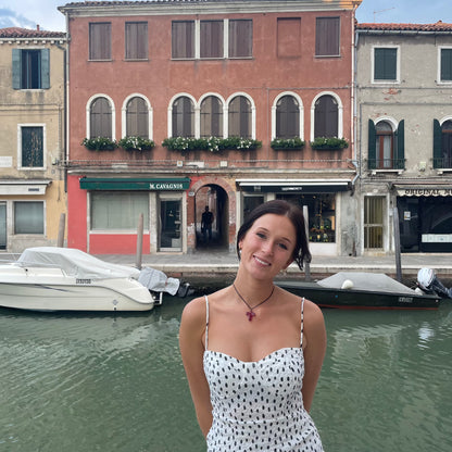 Greek Glass Cross | NECKLACE CHARM