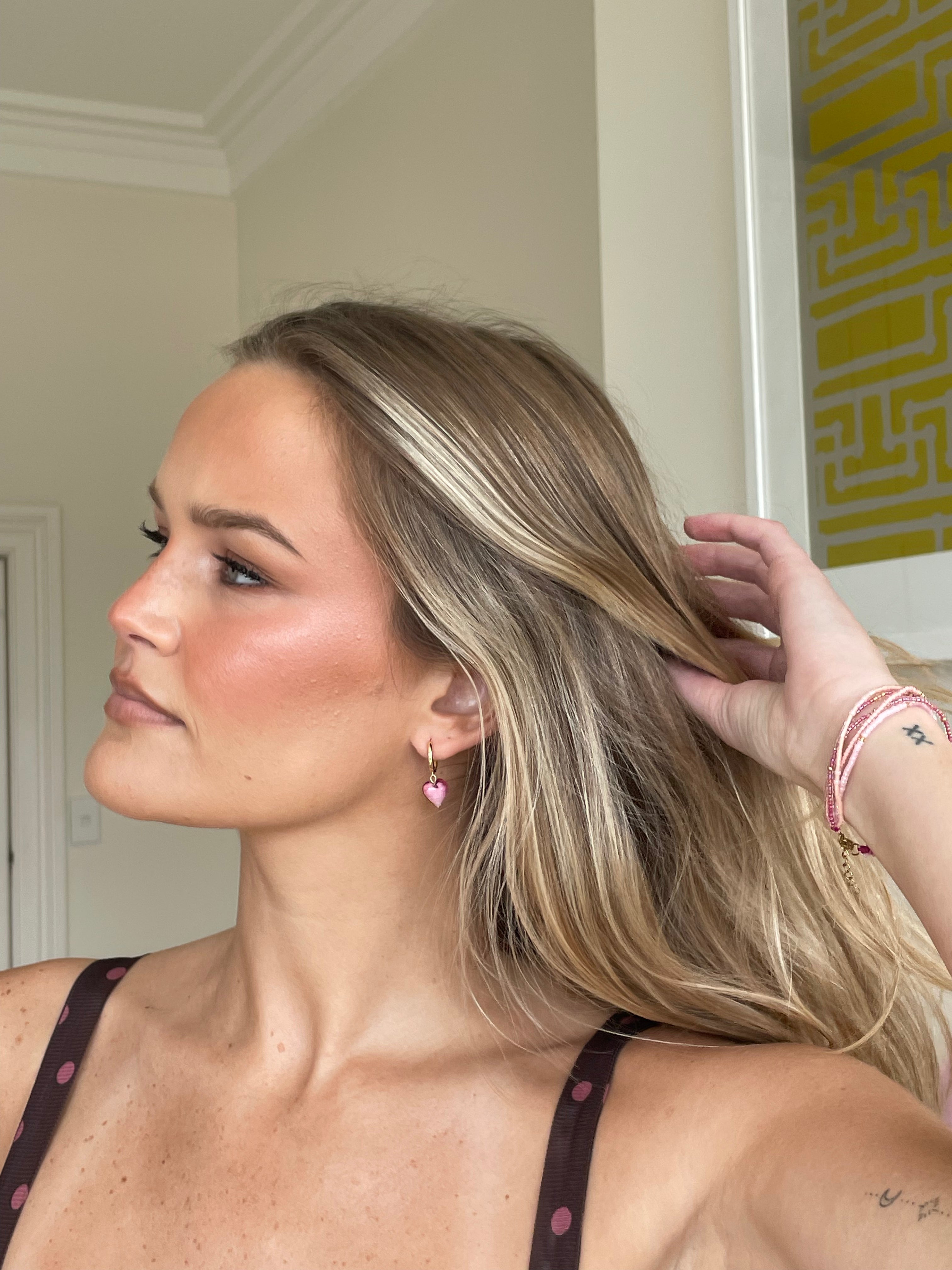 5-Stacked Bracelet | Blush