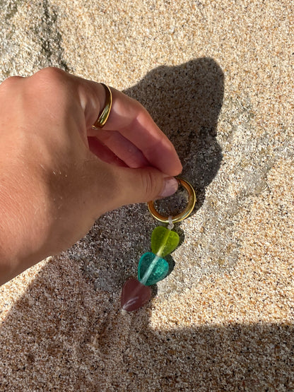 Sweetheart Keyrings | Glass
