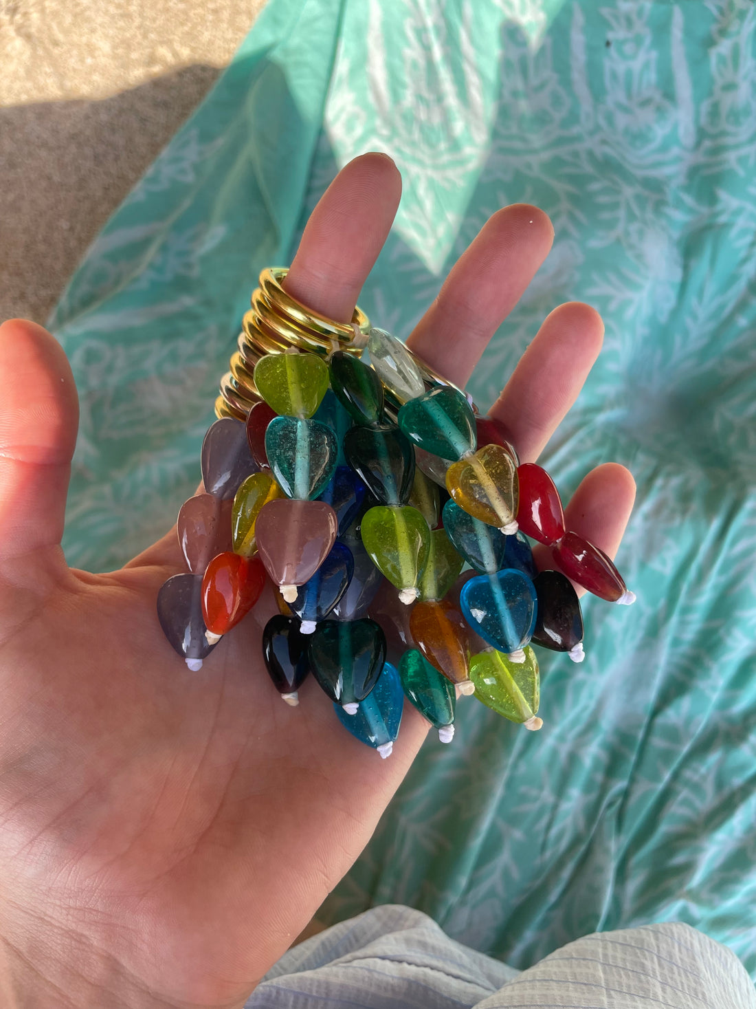 Sweetheart Keyrings | Glass