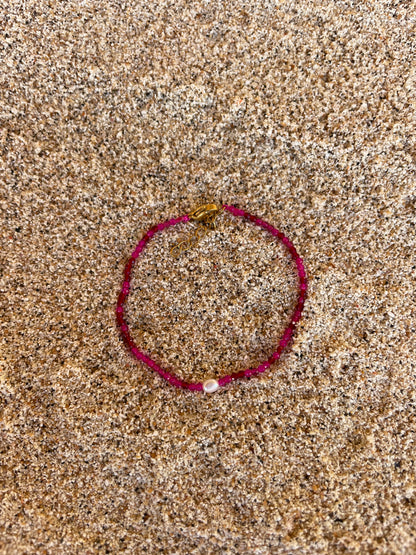 Euro-Summer Necklace | Magenta